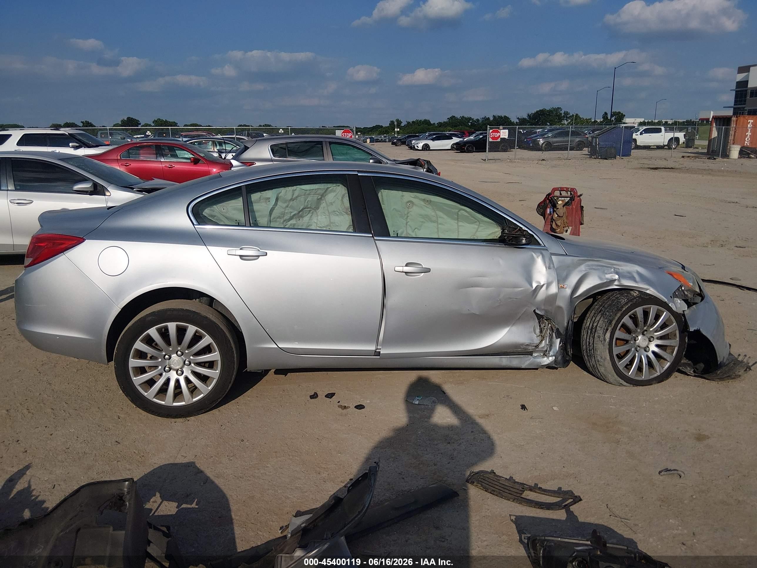 2011 Buick Regal Cxl Oshawa Серебряный vin: 2G4GN5EC2B9191960