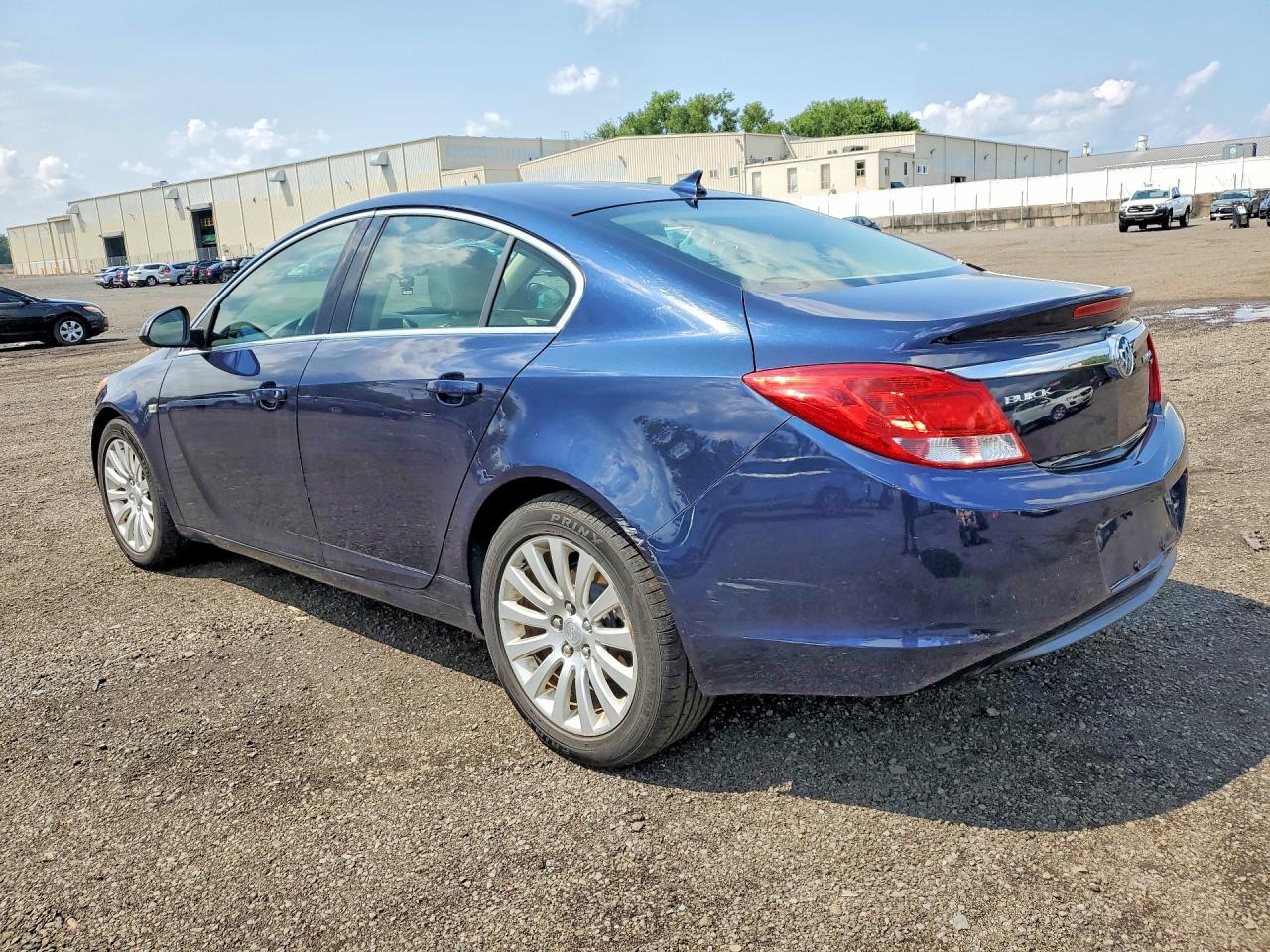 2011 Buick Regal Cxl Blue vin: 2G4GN5EC3B9182037