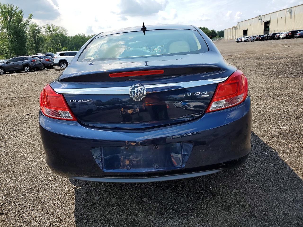 2011 Buick Regal Cxl Blue vin: 2G4GN5EC3B9182037