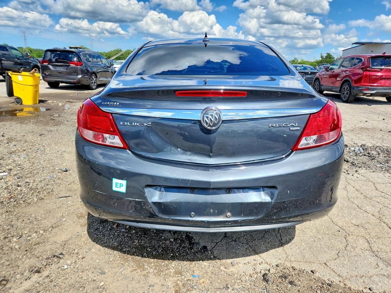 2011 Buick Regal Cxl Charcoal vin: 2G4GN5EC4B9196481
