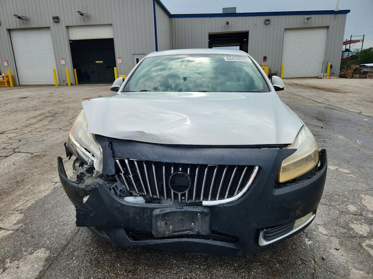 2011 Buick Regal Cxl White vin: 2G4GN5EC8B9215288
