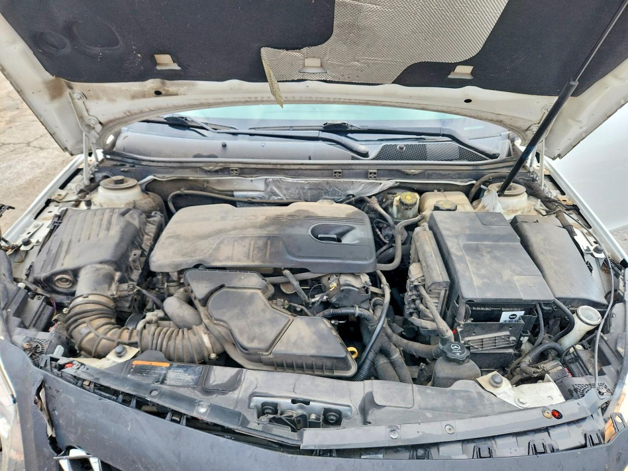 2011 Buick Regal Cxl White vin: 2G4GN5EC8B9215288