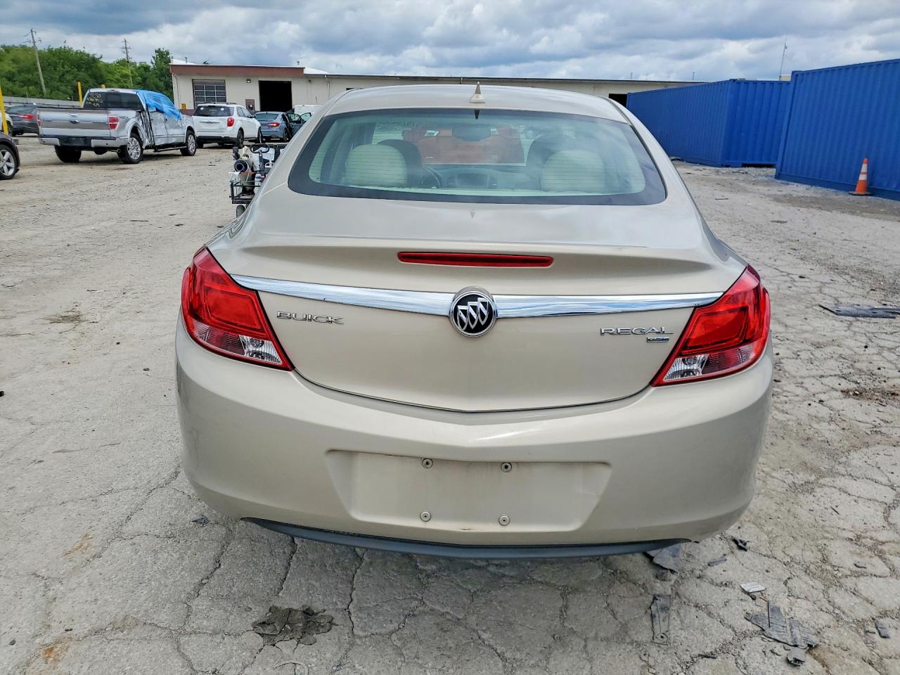 2011 Buick Regal Cxl Beige vin: 2G4GN5EC9B9186593