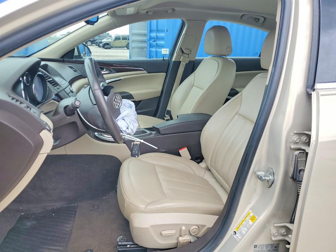 2011 Buick Regal Cxl Beige vin: 2G4GN5EC9B9186593