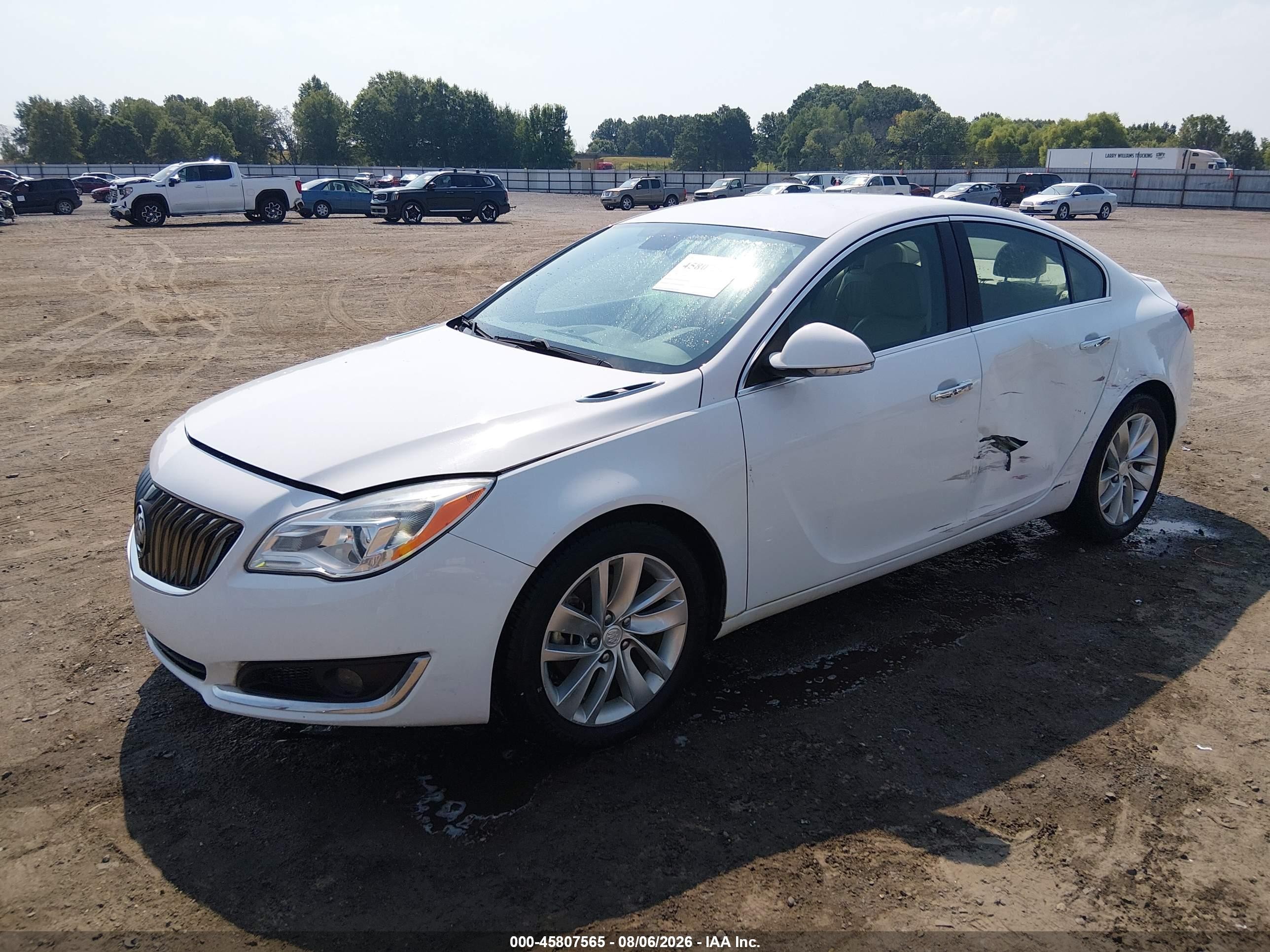2014 Buick Regal Turbo/e-assist Premium I White vin: 2G4GN5EX0E9253671