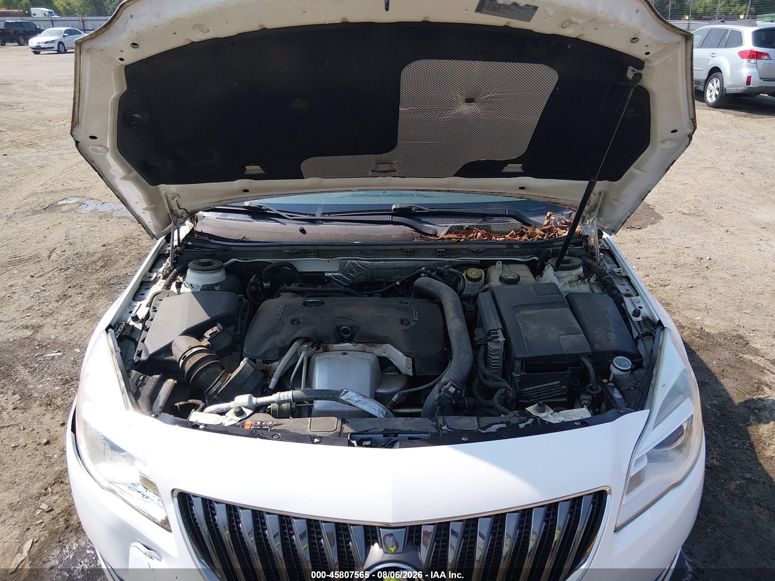 2014 Buick Regal Turbo/e-assist Premium I White vin: 2G4GN5EX0E9253671