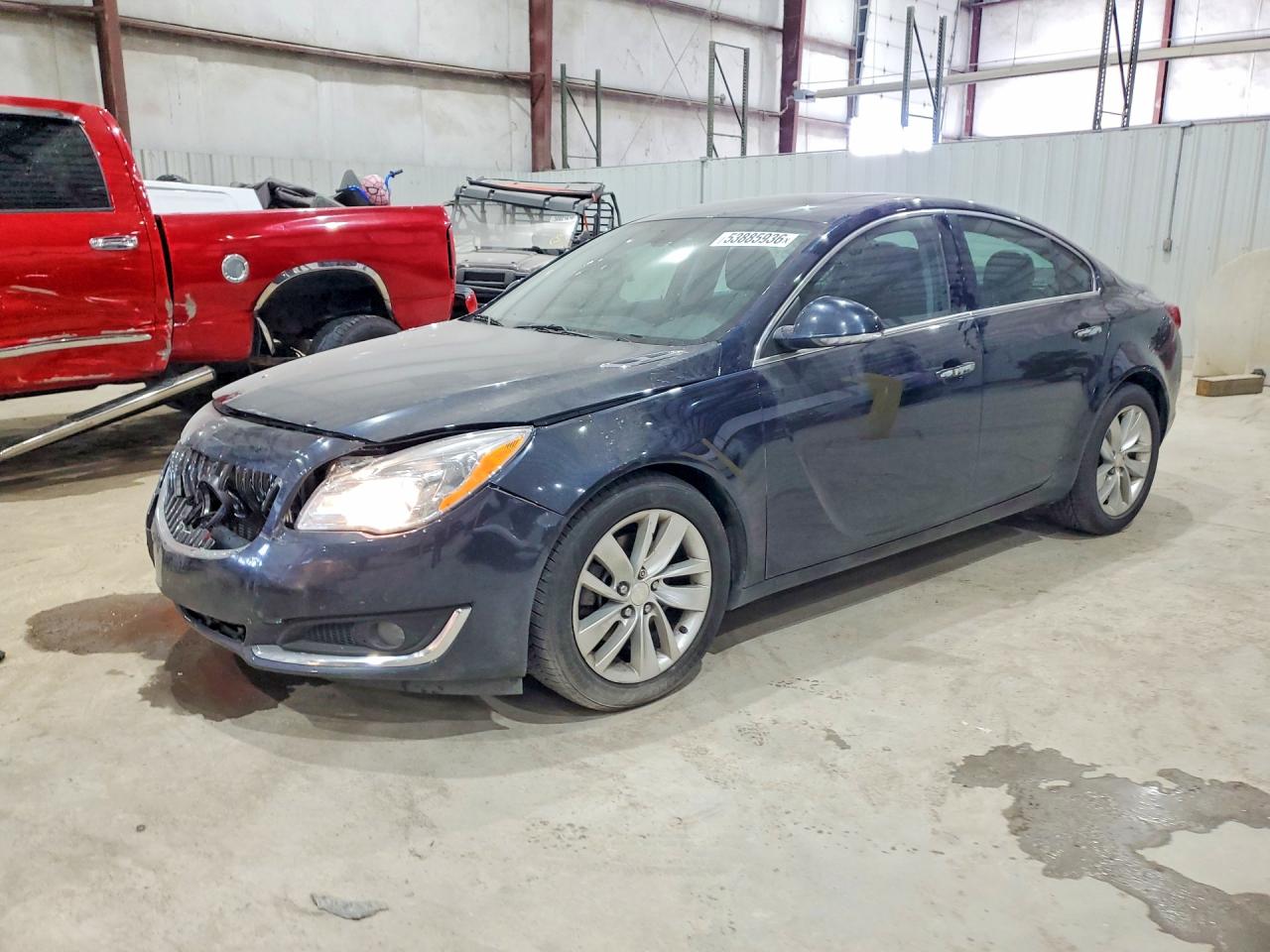 2014 Buick Regal Premium Gray vin: 2G4GN5EX0E9304621