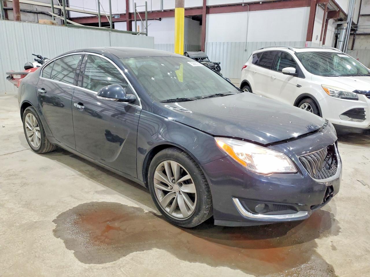 2014 Buick Regal Premium Gray vin: 2G4GN5EX0E9304621