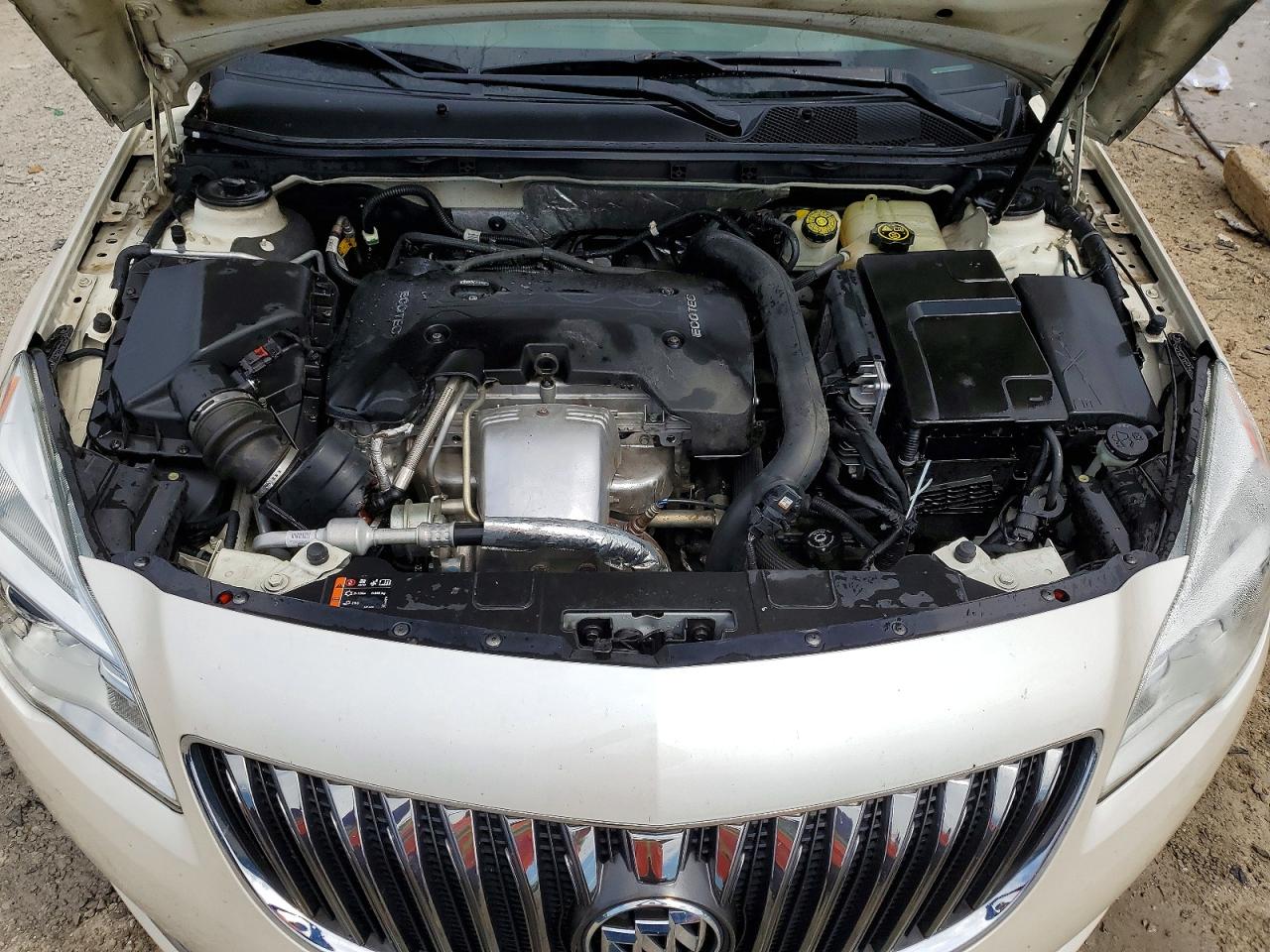 2014 Buick Regal Premium White vin: 2G4GN5EX0E9317014