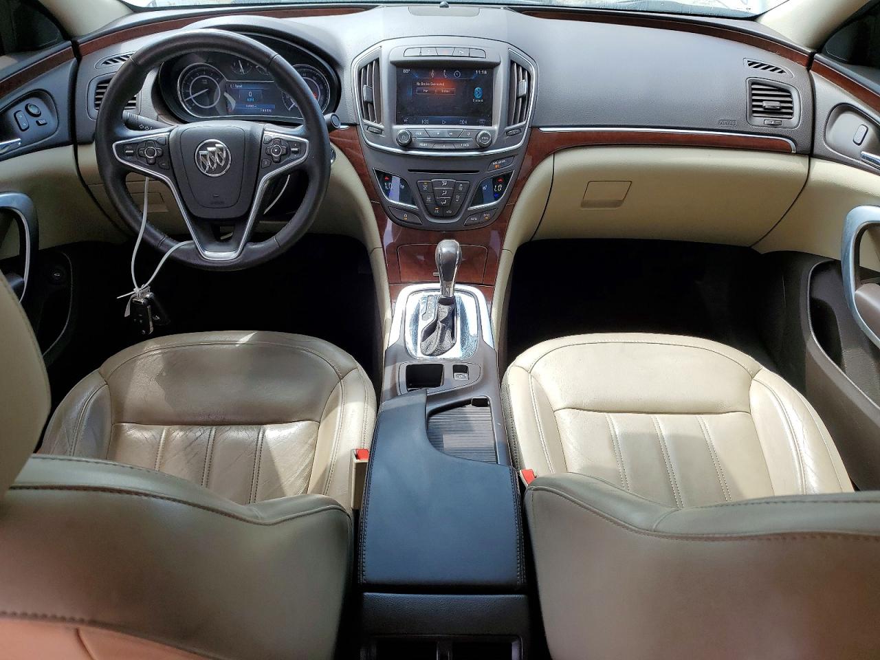 2014 Buick Regal Premium White vin: 2G4GN5EX0E9317014