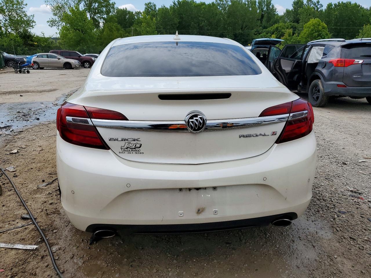 2014 Buick Regal Premium White vin: 2G4GN5EX0E9317014