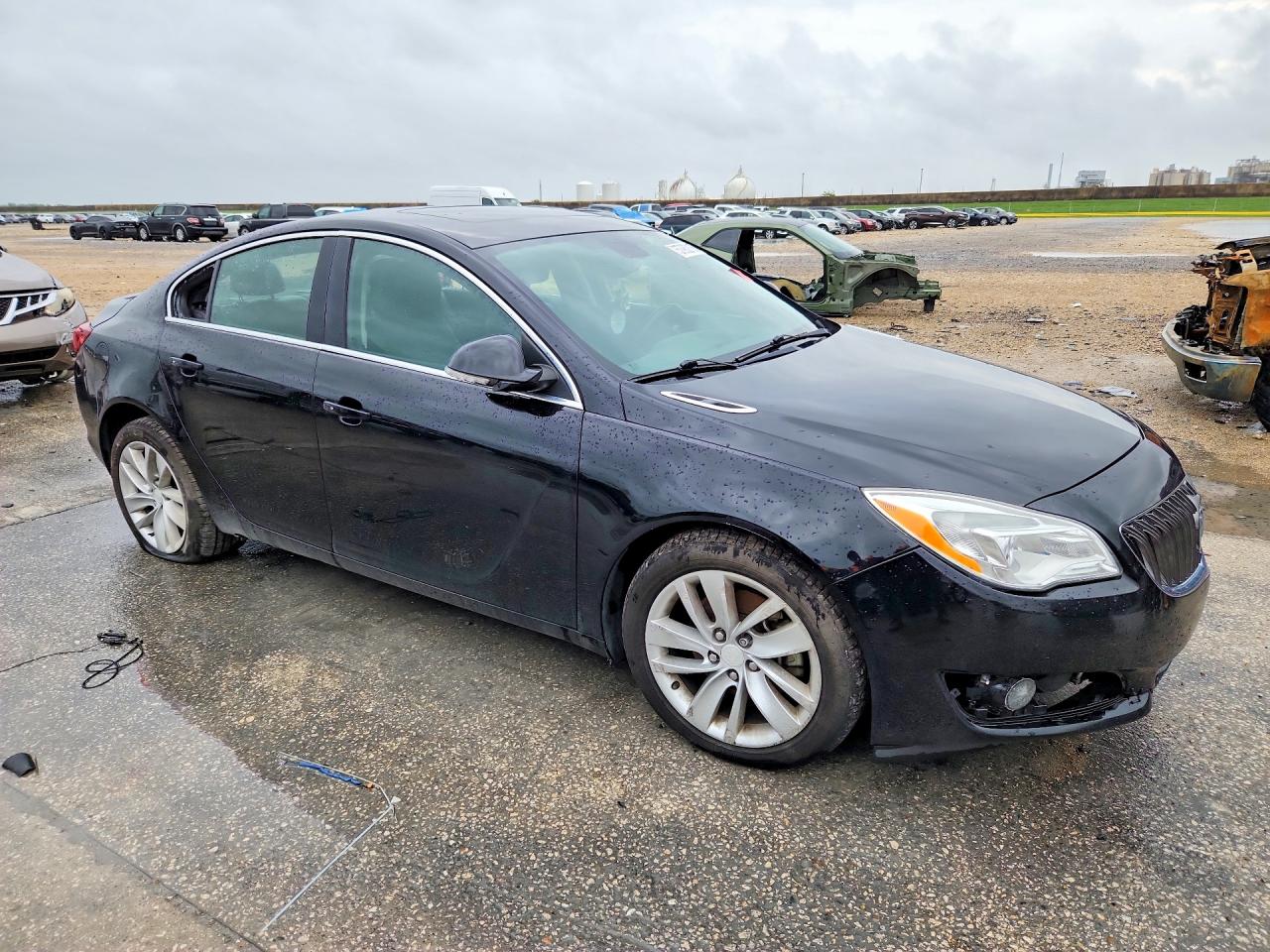 2015 Buick Regal Premium Черный vin: 2G4GN5EX0F9281472