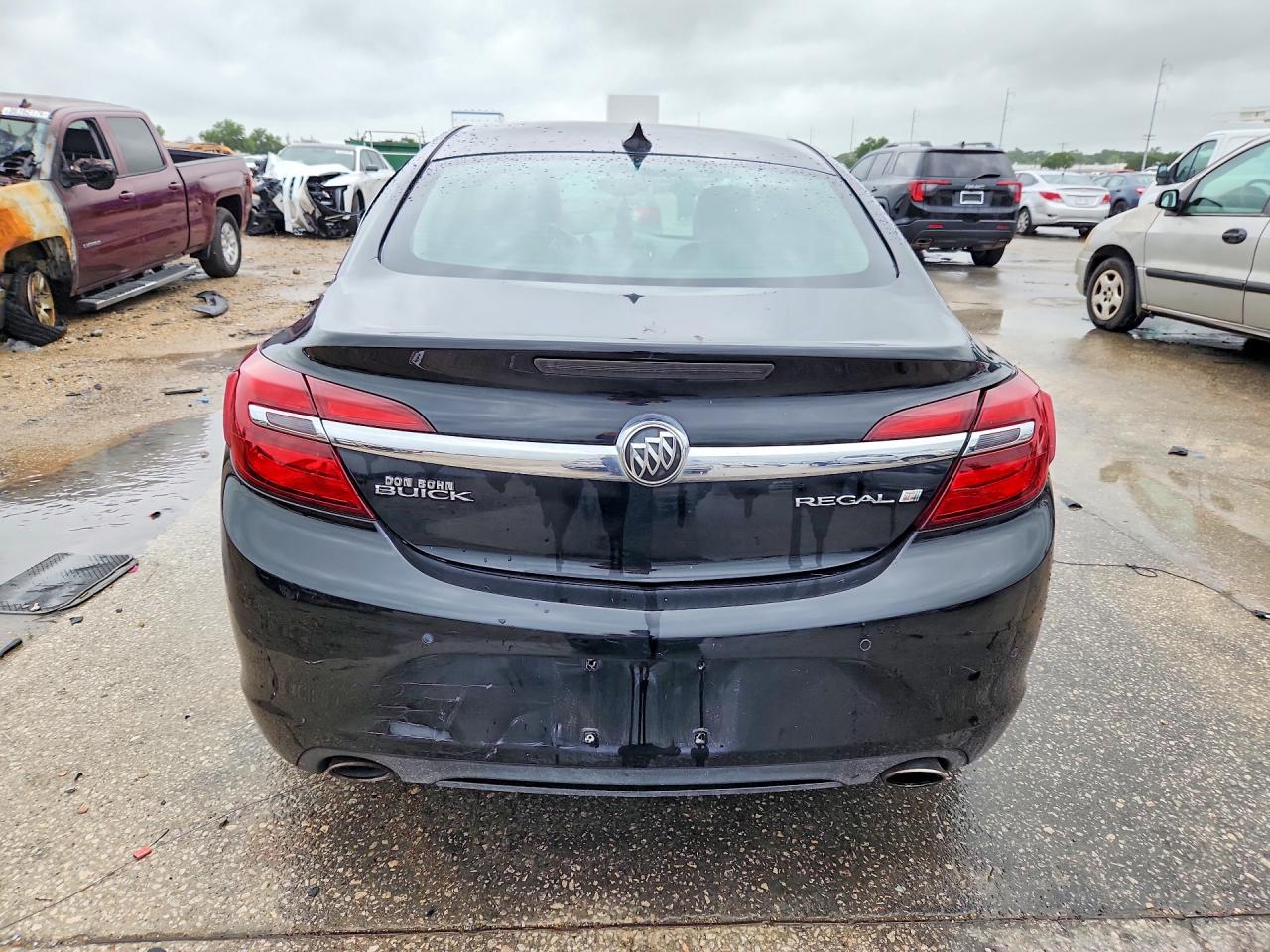 2015 Buick Regal Premium Черный vin: 2G4GN5EX0F9281472