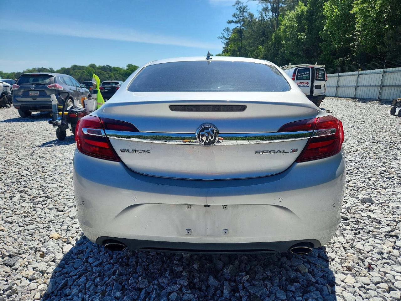 2014 Buick Regal Premium Silver vin: 2G4GN5EX1E9250522