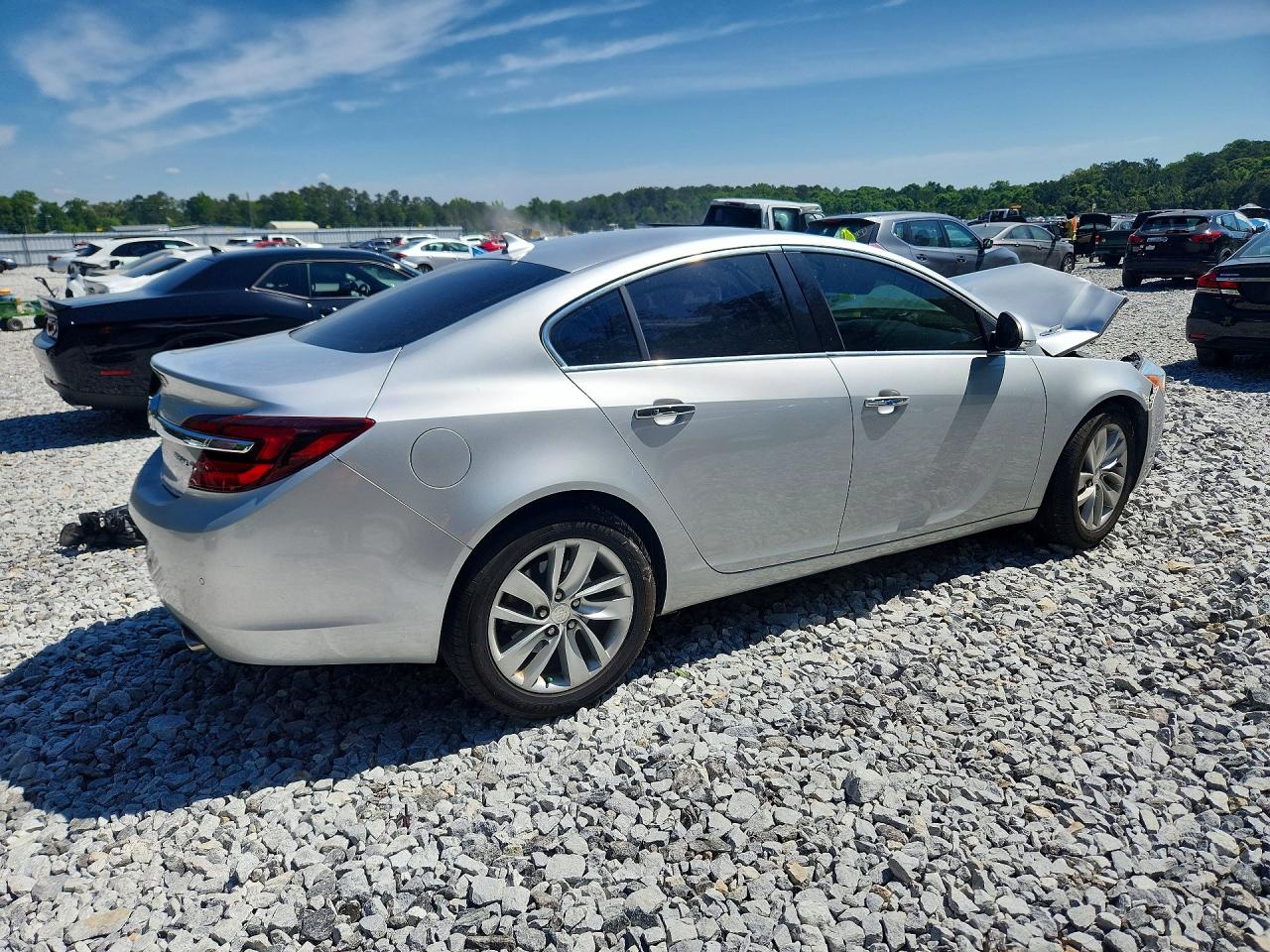 2014 Buick Regal Premium Silver vin: 2G4GN5EX1E9250522