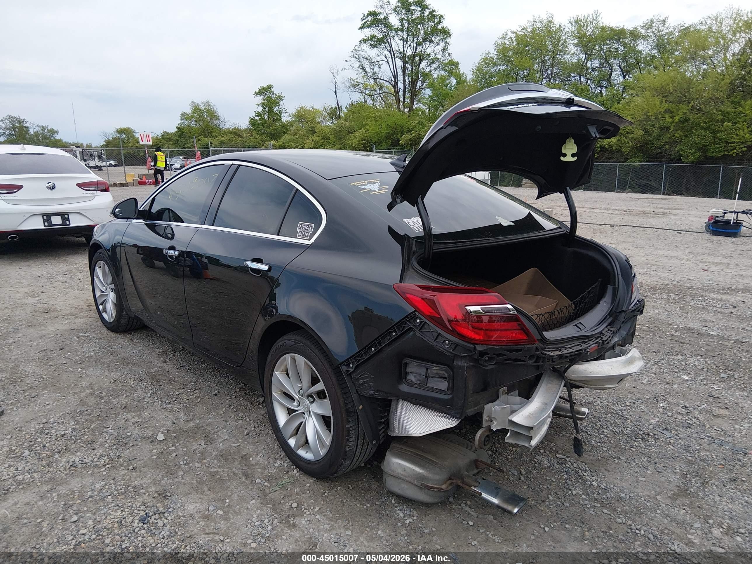 2014 Buick Regal Turbo/e-assist Premium I Black vin: 2G4GN5EX1E9317605