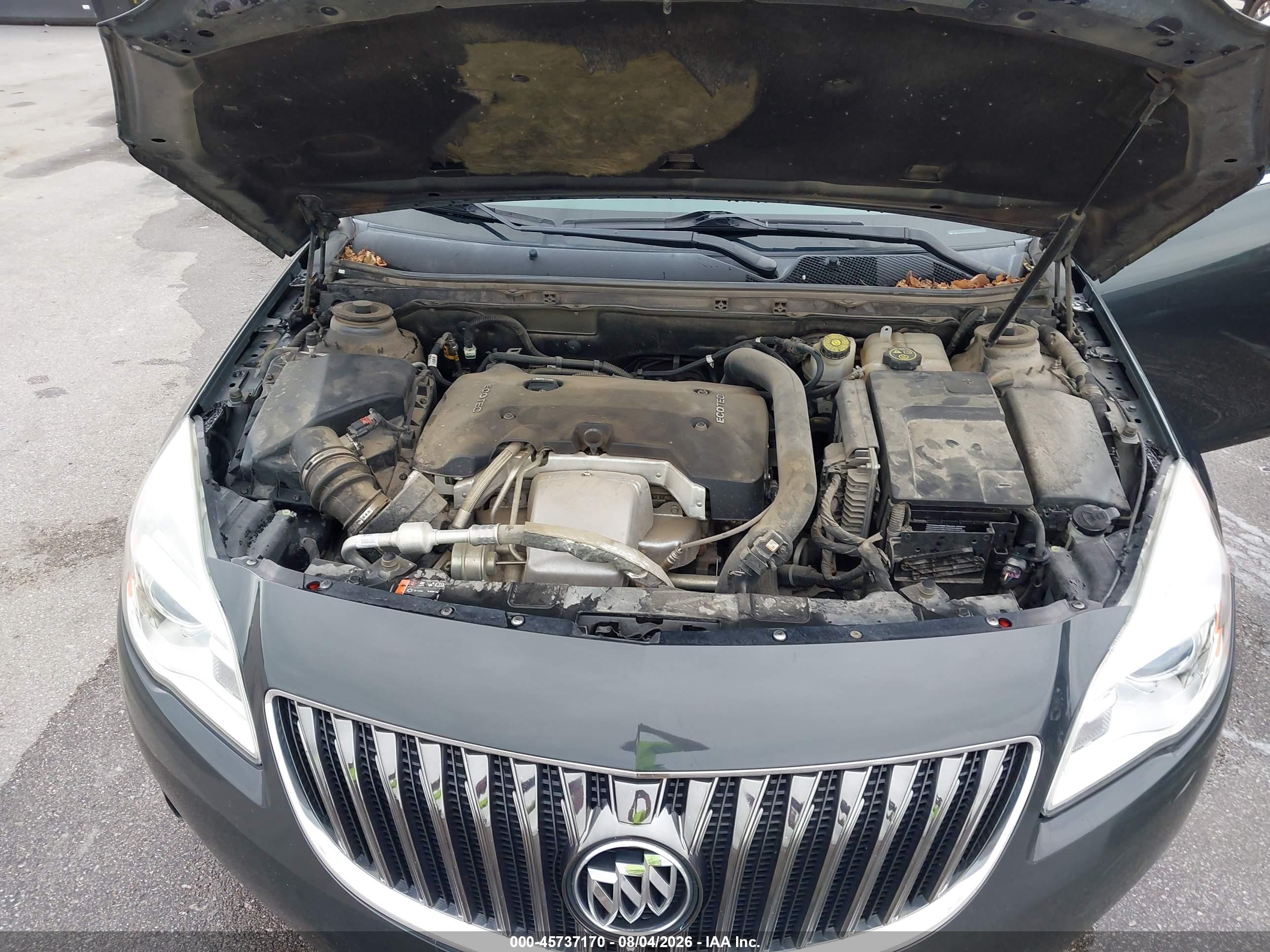 2015 Buick Regal Turbo/e-assist Premium I Gray vin: 2G4GN5EX1F9158313