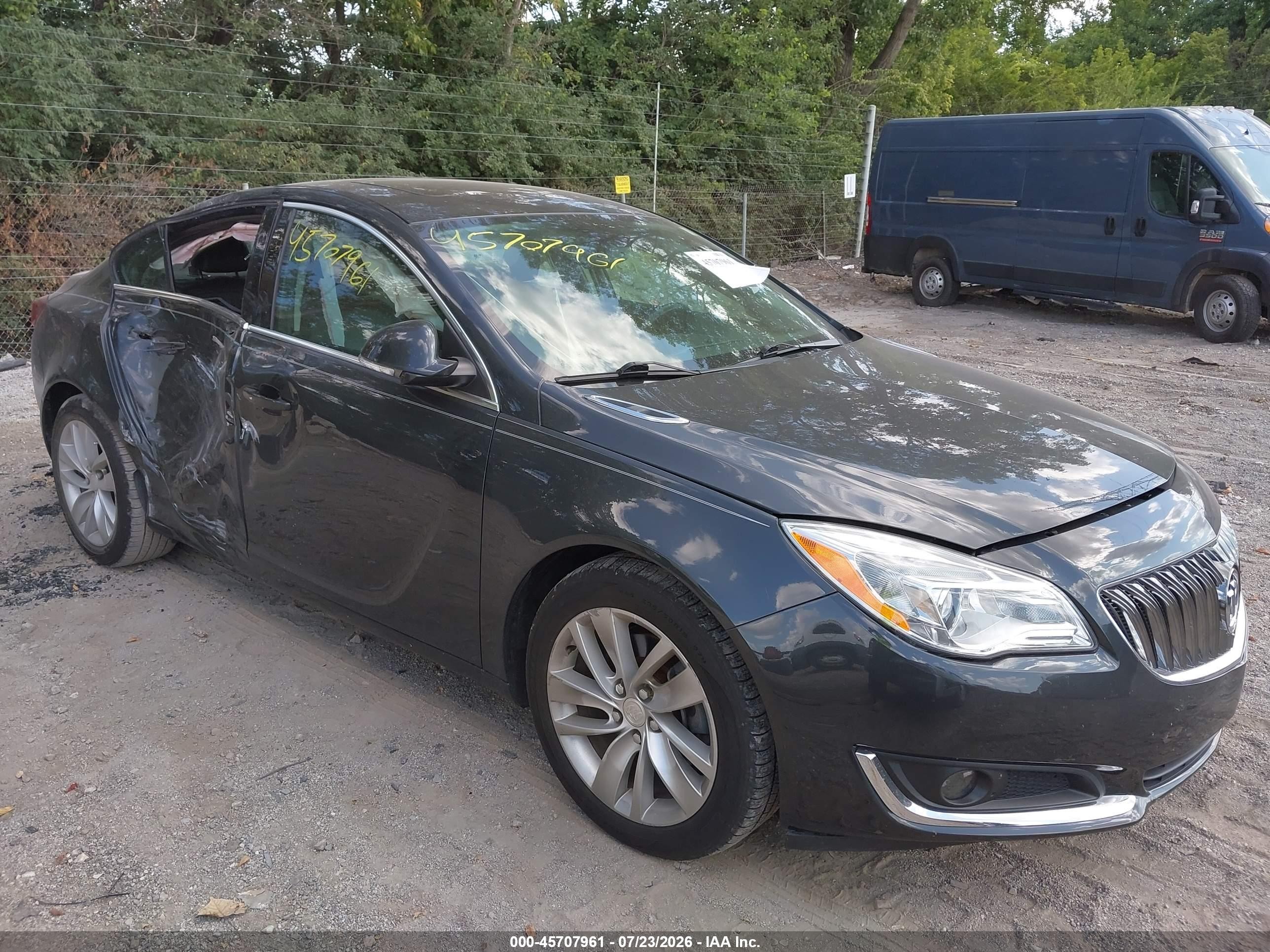 2015 Buick Regal Turbo/e-assist Premium I Black vin: 2G4GN5EX1F9166203