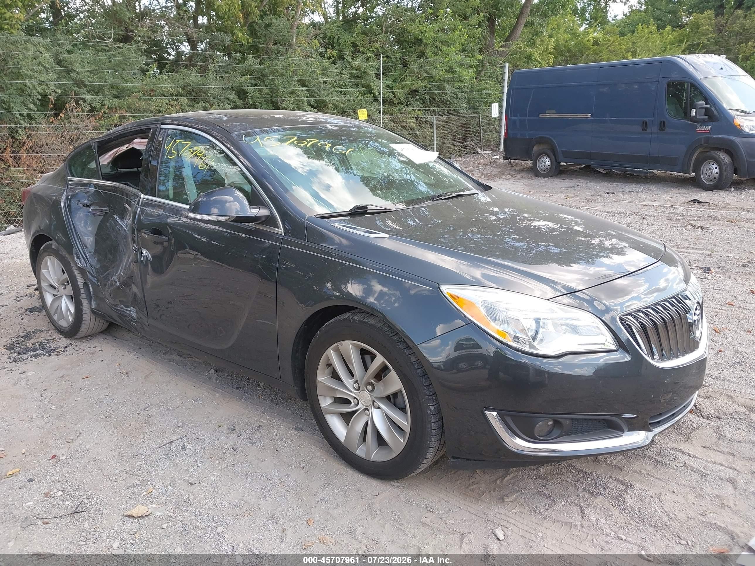 2015 Buick Regal Turbo/e-assist Premium I Black vin: 2G4GN5EX1F9166203