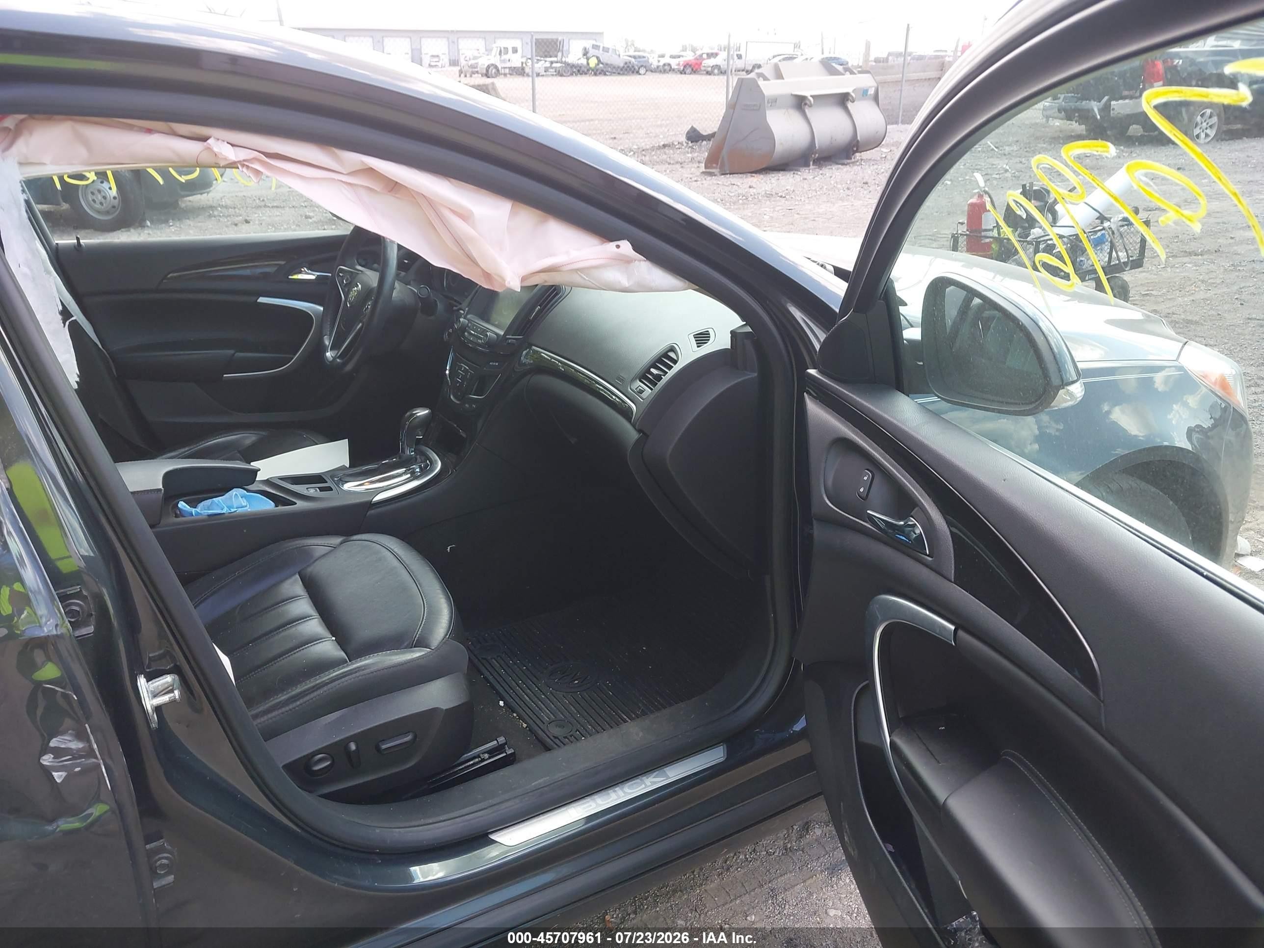 2015 Buick Regal Turbo/e-assist Premium I Black vin: 2G4GN5EX1F9166203