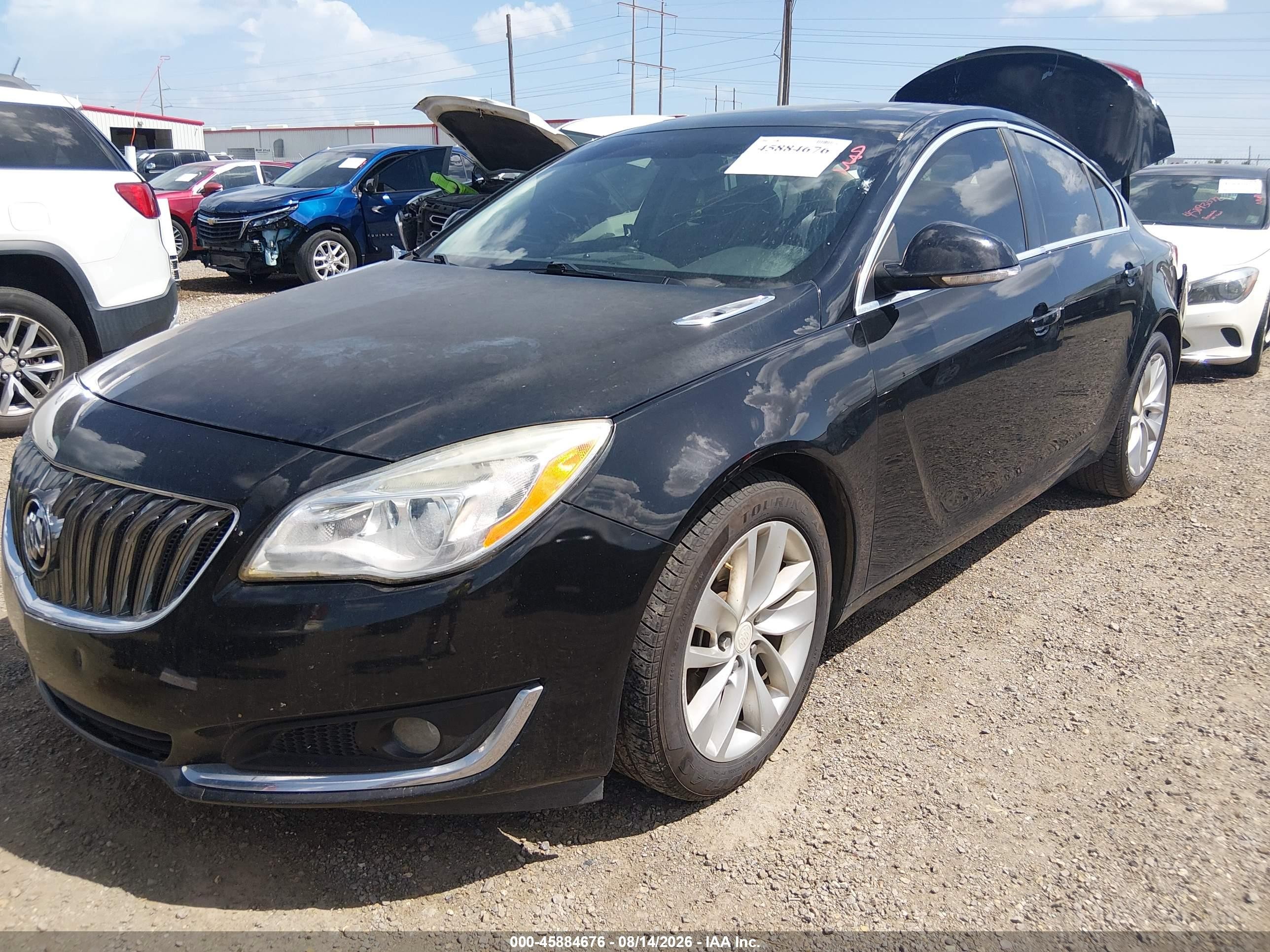 2015 Buick Regal Turbo/e-assist Premium I Black vin: 2G4GN5EX1F9196611