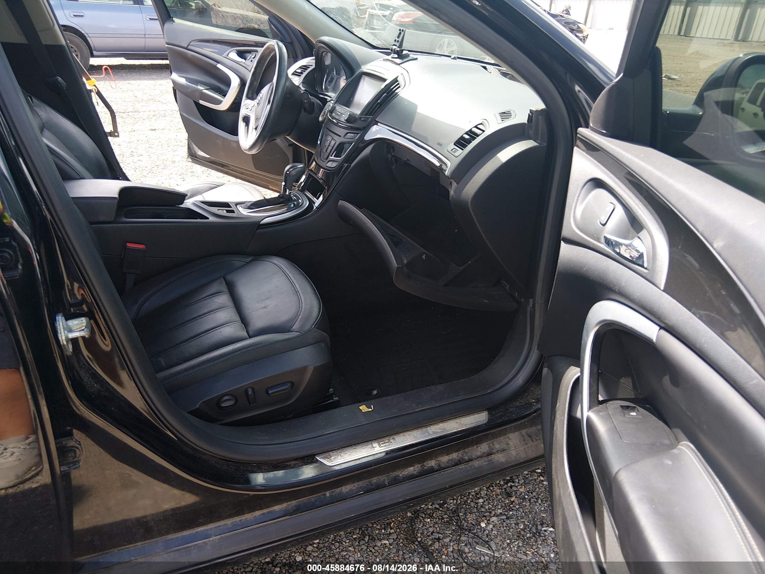 2015 Buick Regal Turbo/e-assist Premium I Black vin: 2G4GN5EX1F9196611