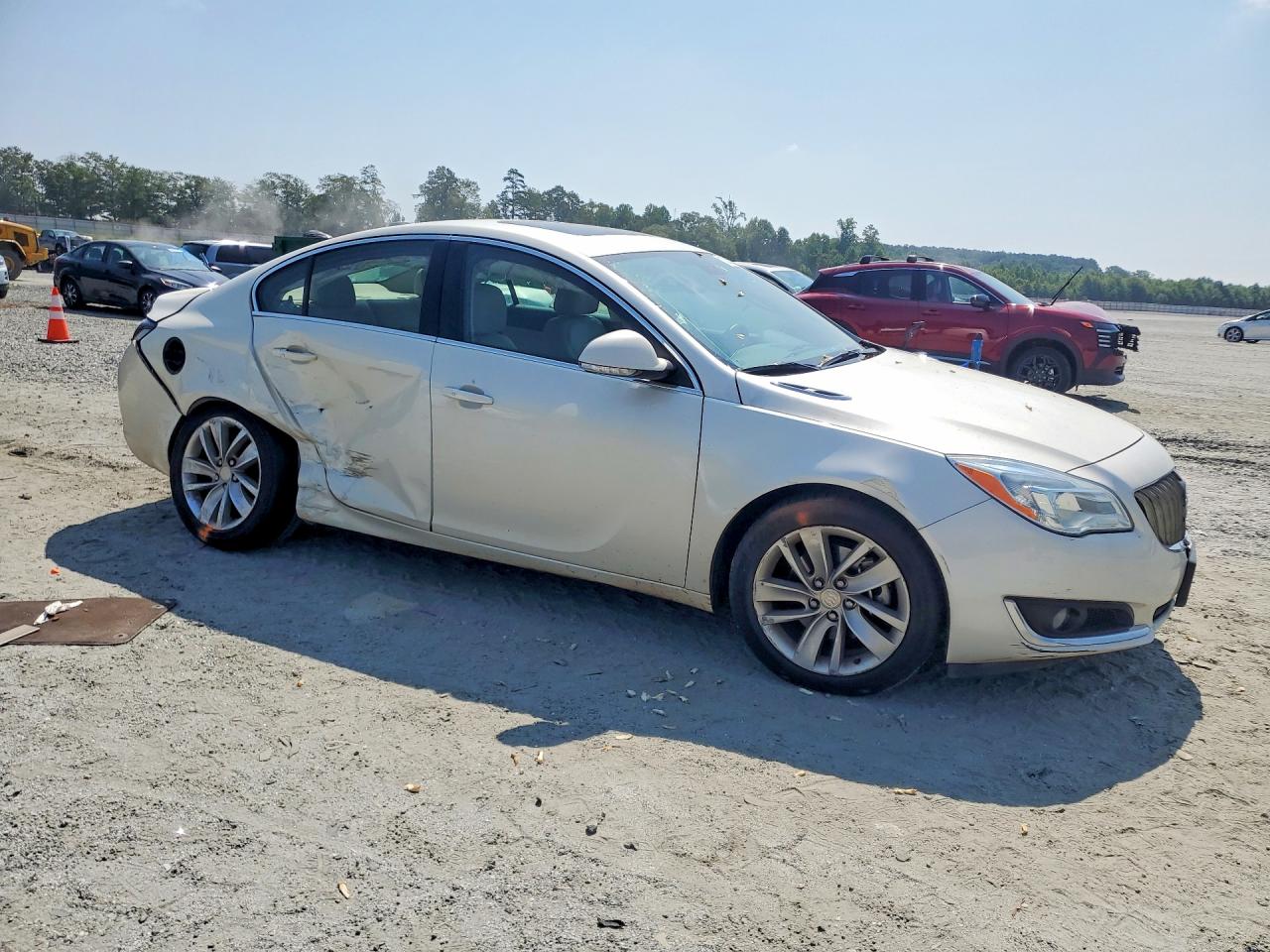 2015 Buick Regal Premium White vin: 2G4GN5EX1F9281089