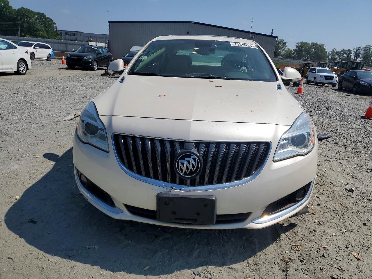 2015 Buick Regal Premium White vin: 2G4GN5EX1F9281089