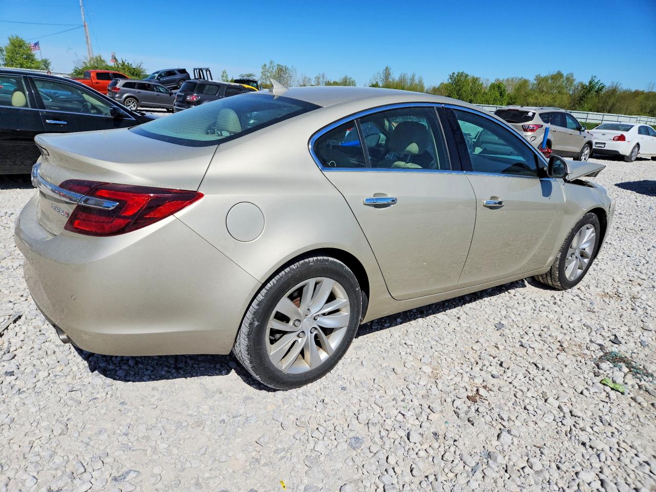 2014 Buick Regal Premium Beige vin: 2G4GN5EX2E9305494