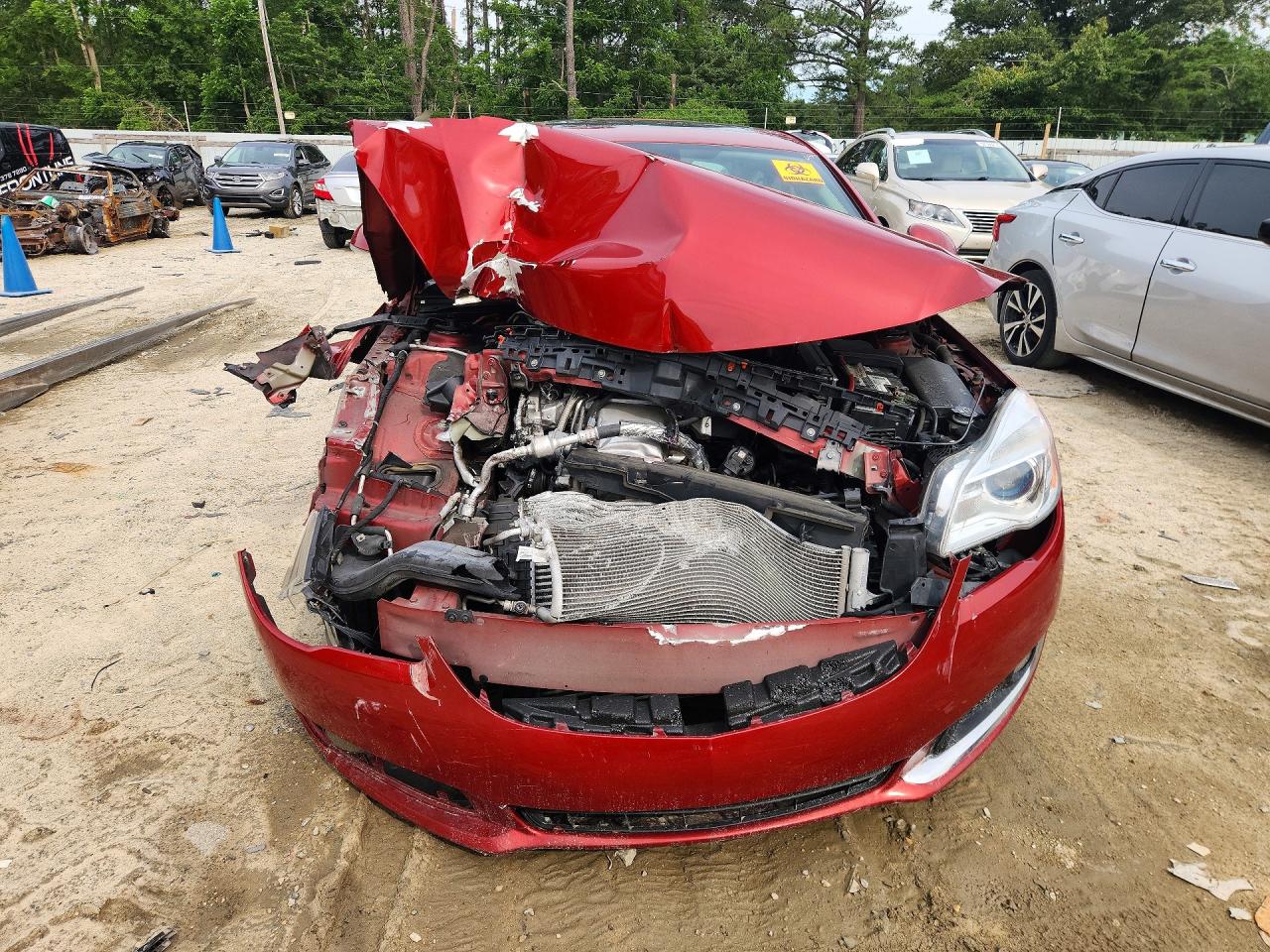 2015 Buick Regal Premium Red vin: 2G4GN5EX2F9142394