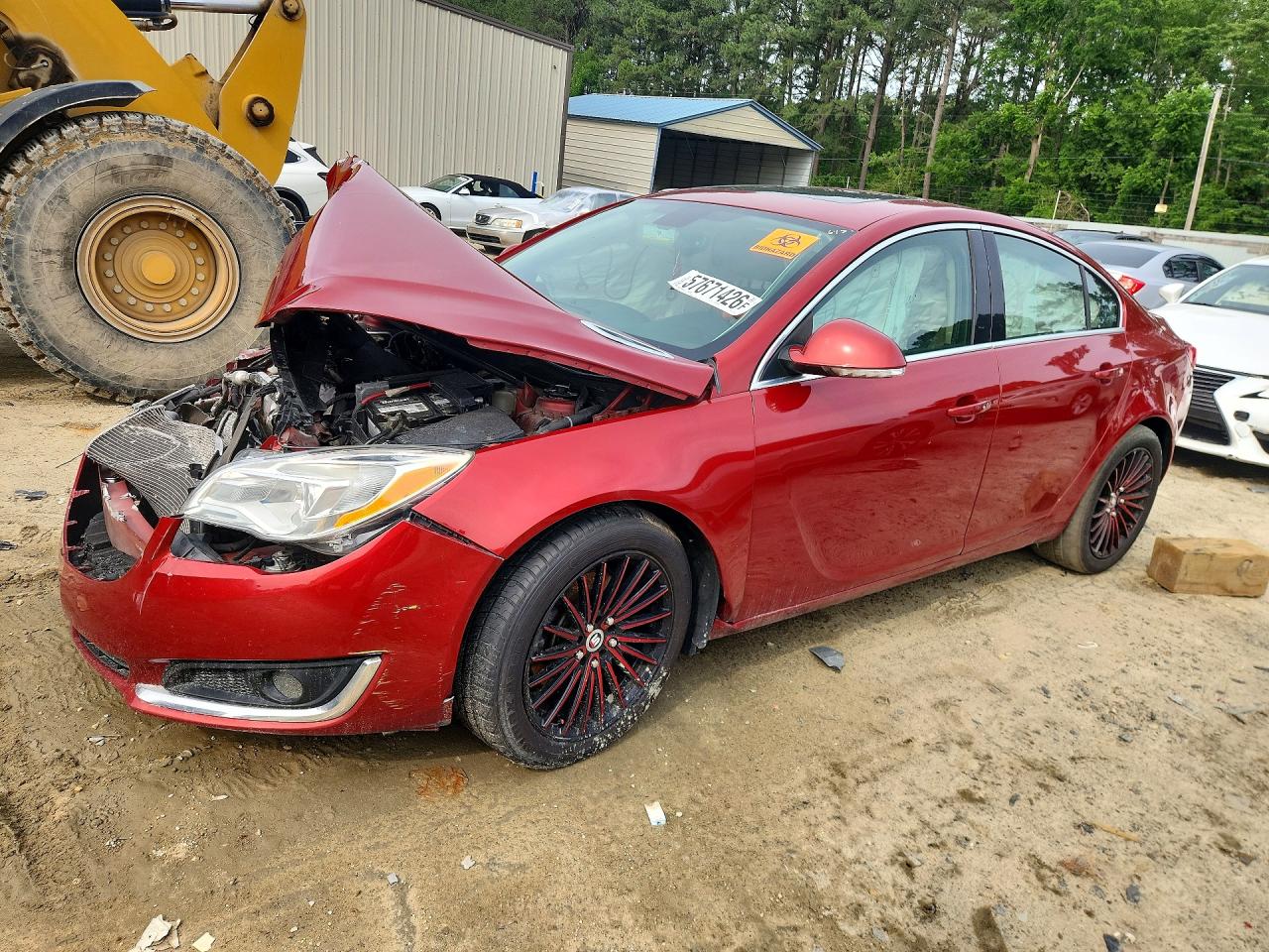 2015 Buick Regal Premium Red vin: 2G4GN5EX2F9142394