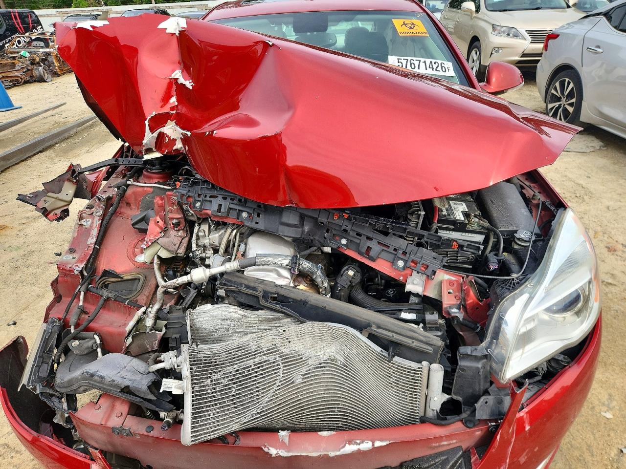 2015 Buick Regal Premium Red vin: 2G4GN5EX2F9142394