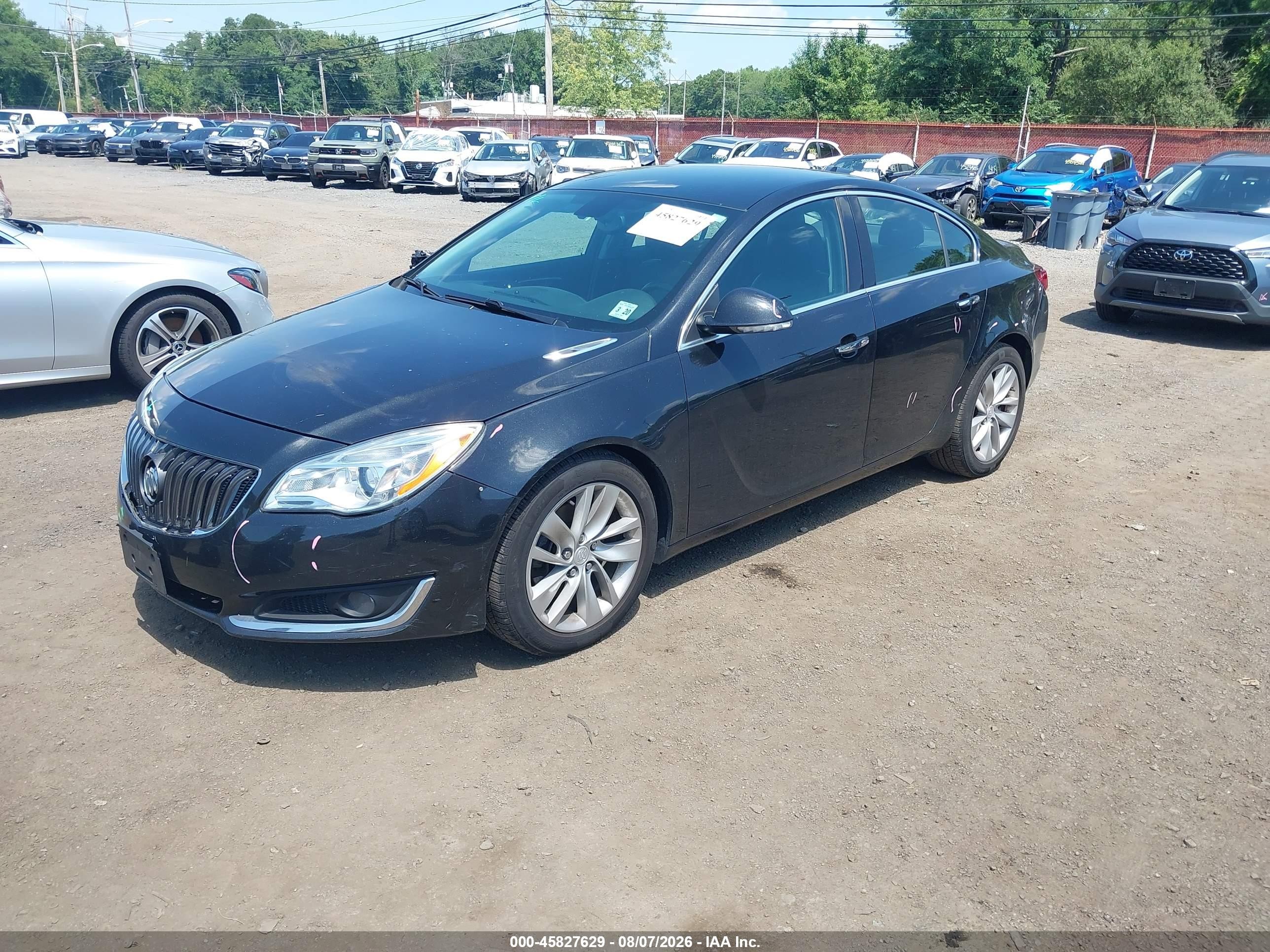 2014 Buick Regal Turbo/e-assist Premium I Черный vin: 2G4GN5EX3E9325446