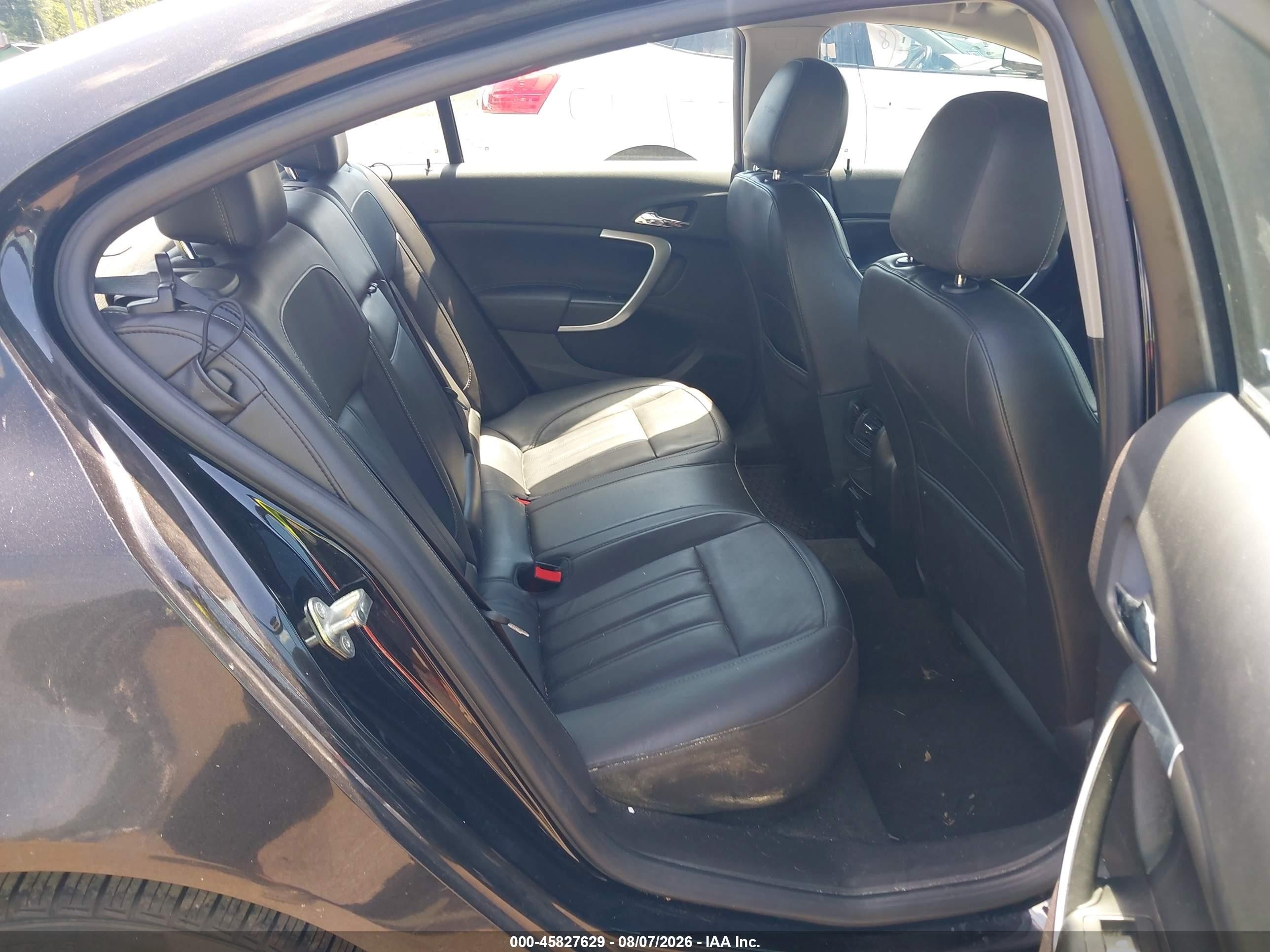 2014 Buick Regal Turbo/e-assist Premium I Черный vin: 2G4GN5EX3E9325446