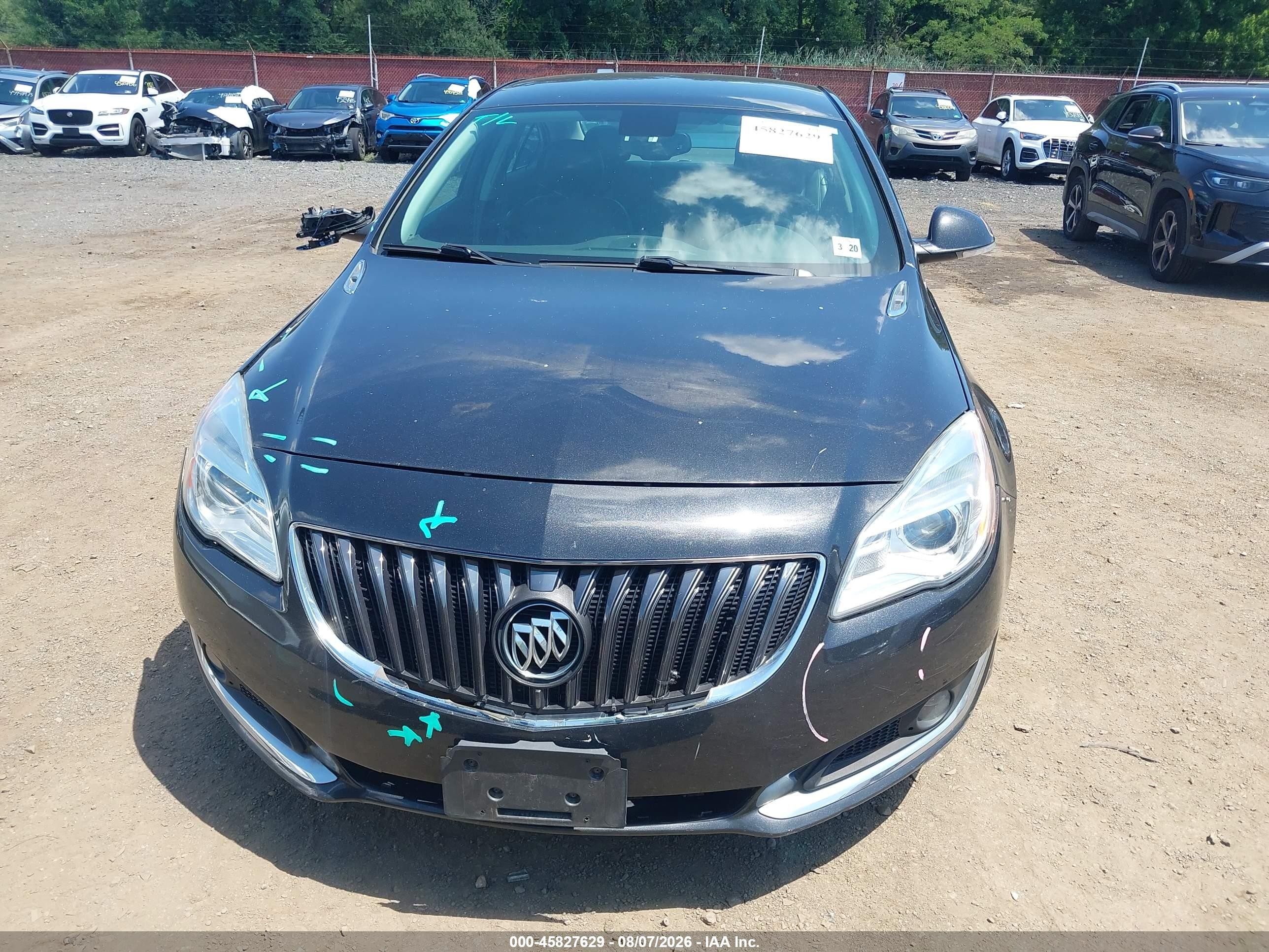 2014 Buick Regal Turbo/e-assist Premium I Черный vin: 2G4GN5EX3E9325446