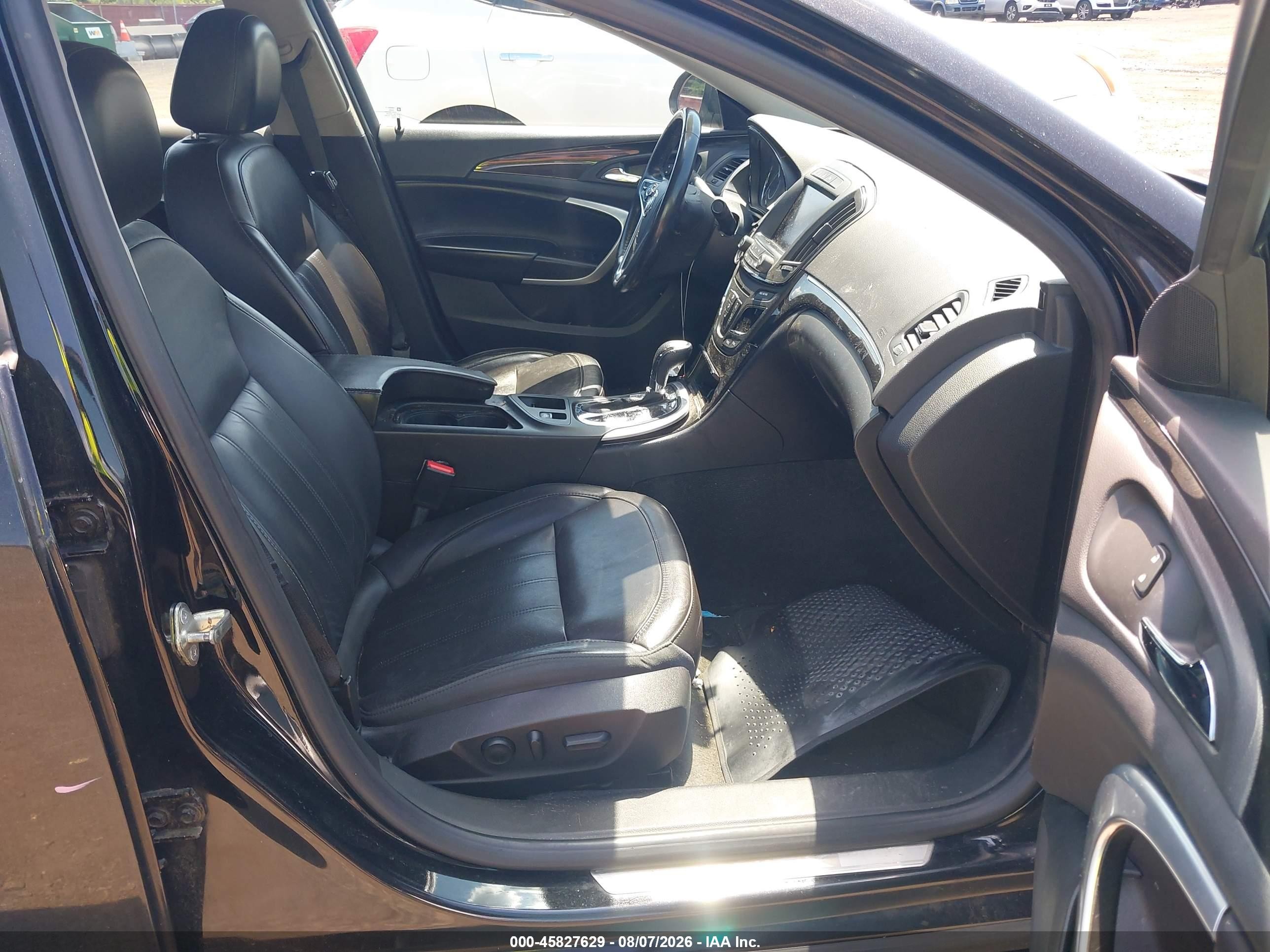 2014 Buick Regal Turbo/e-assist Premium I Черный vin: 2G4GN5EX3E9325446