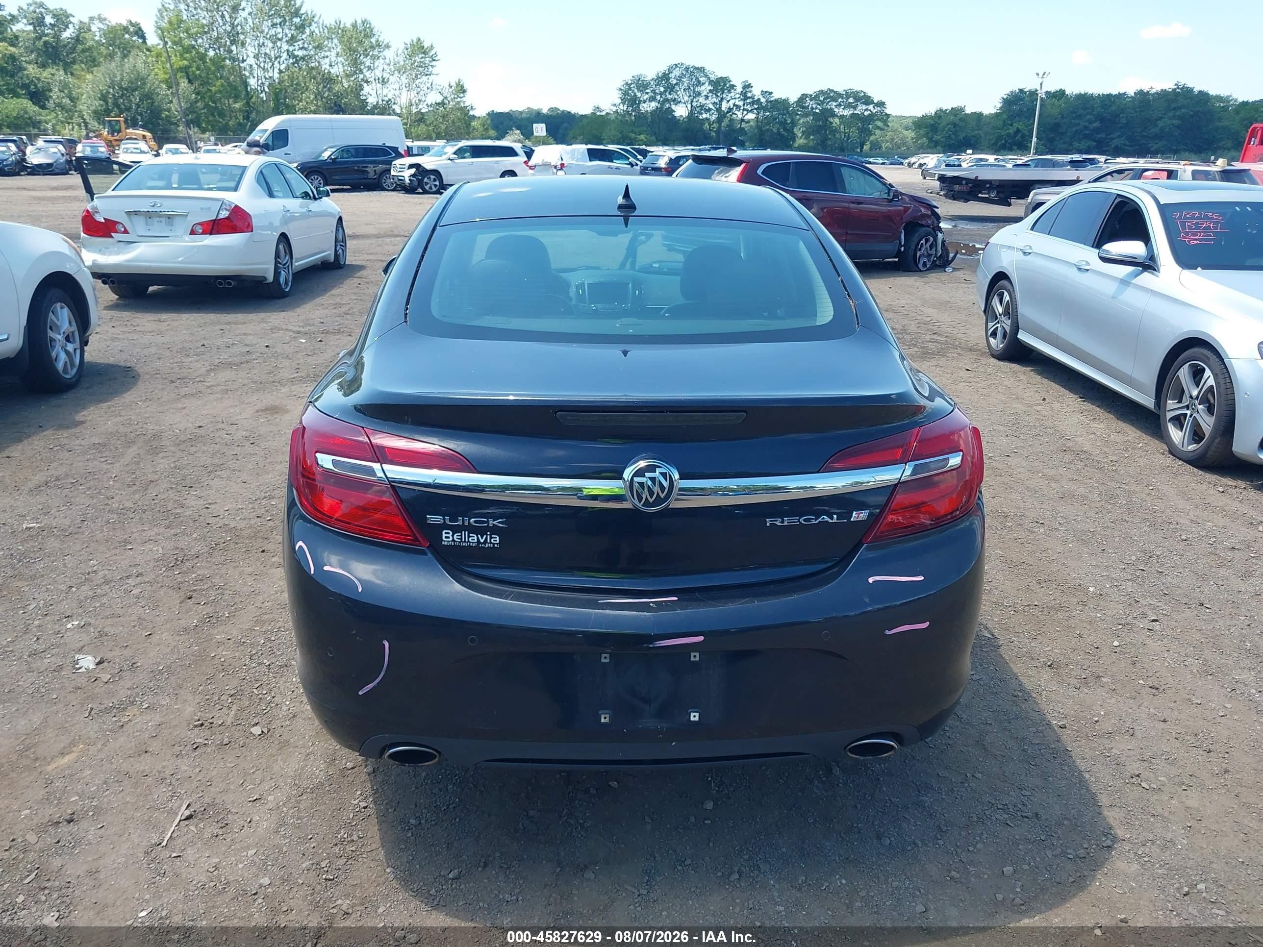 2014 Buick Regal Turbo/e-assist Premium I Черный vin: 2G4GN5EX3E9325446