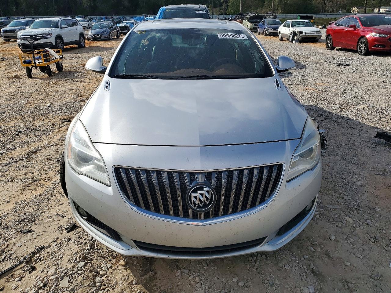 2015 Buick Regal Premium Silver vin: 2G4GN5EX4F9153476