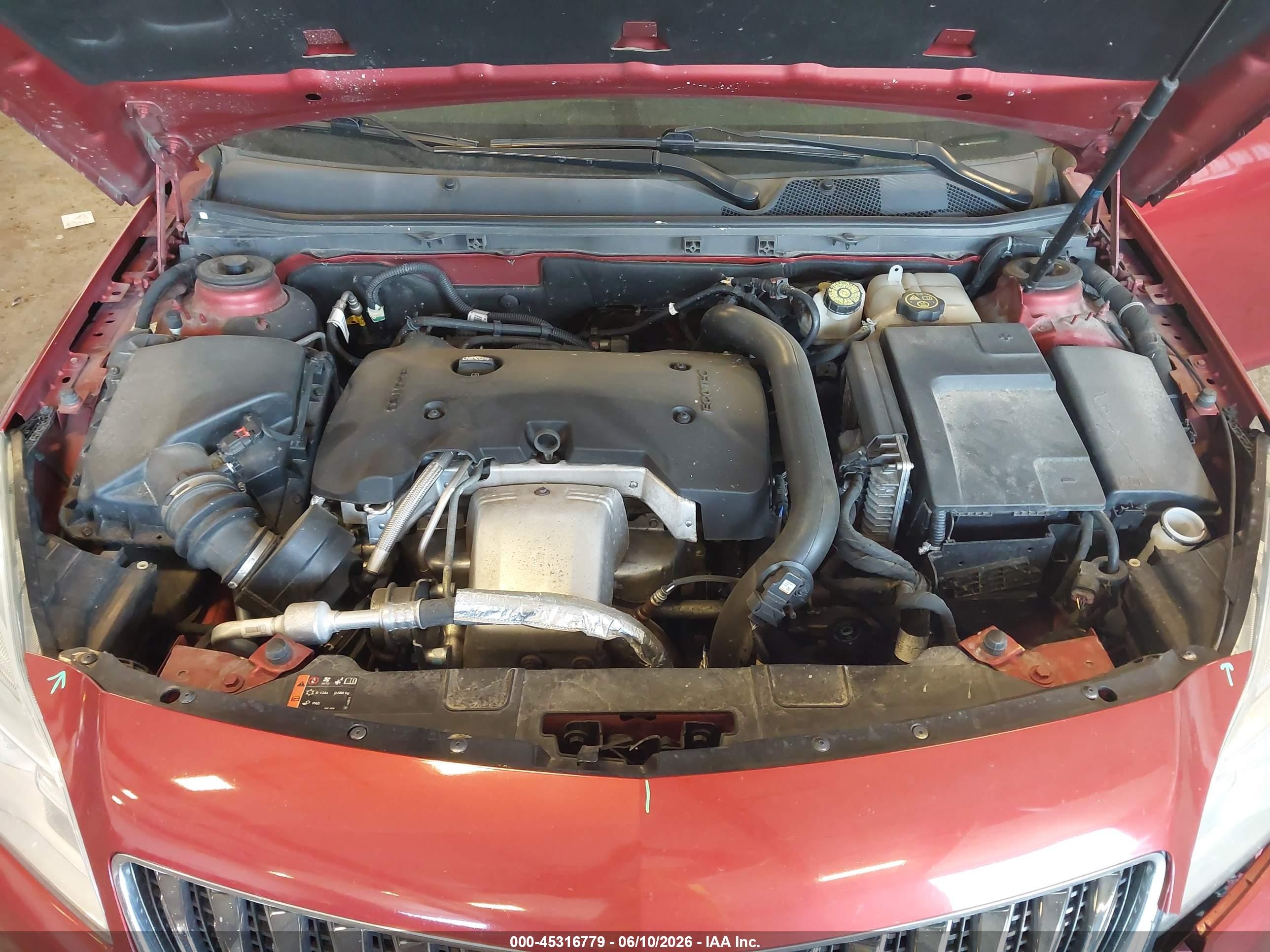 2015 Buick Regal Turbo/e-assist Premium I Red vin: 2G4GN5EX4F9169869