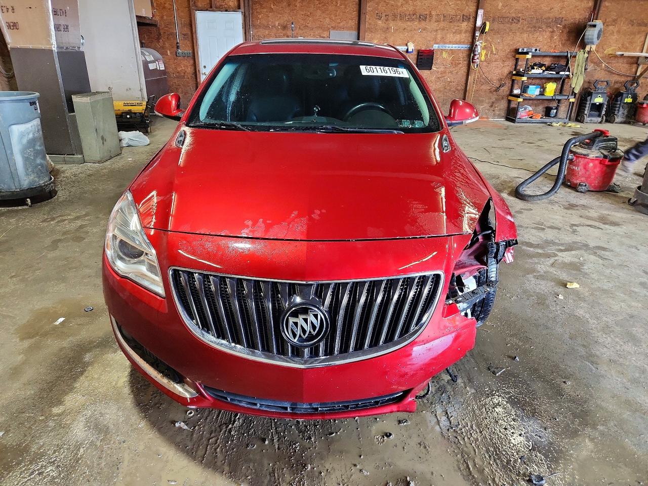 2015 Buick Regal Premium Burgundy vin: 2G4GN5EX4F9196943