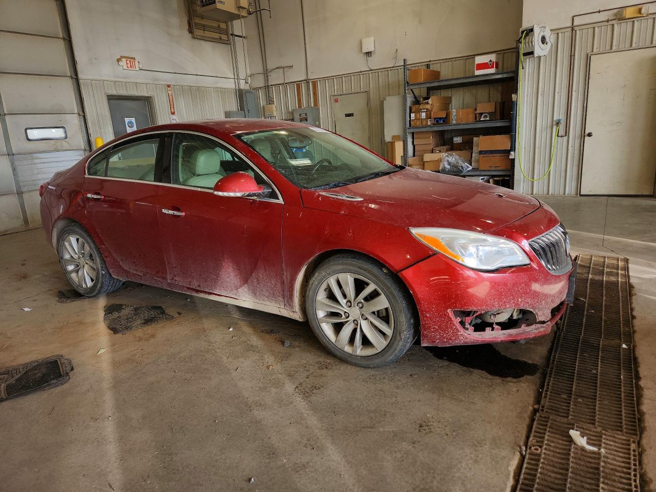 2014 Buick Regal Premium Burgundy vin: 2G4GN5EX5E9262494