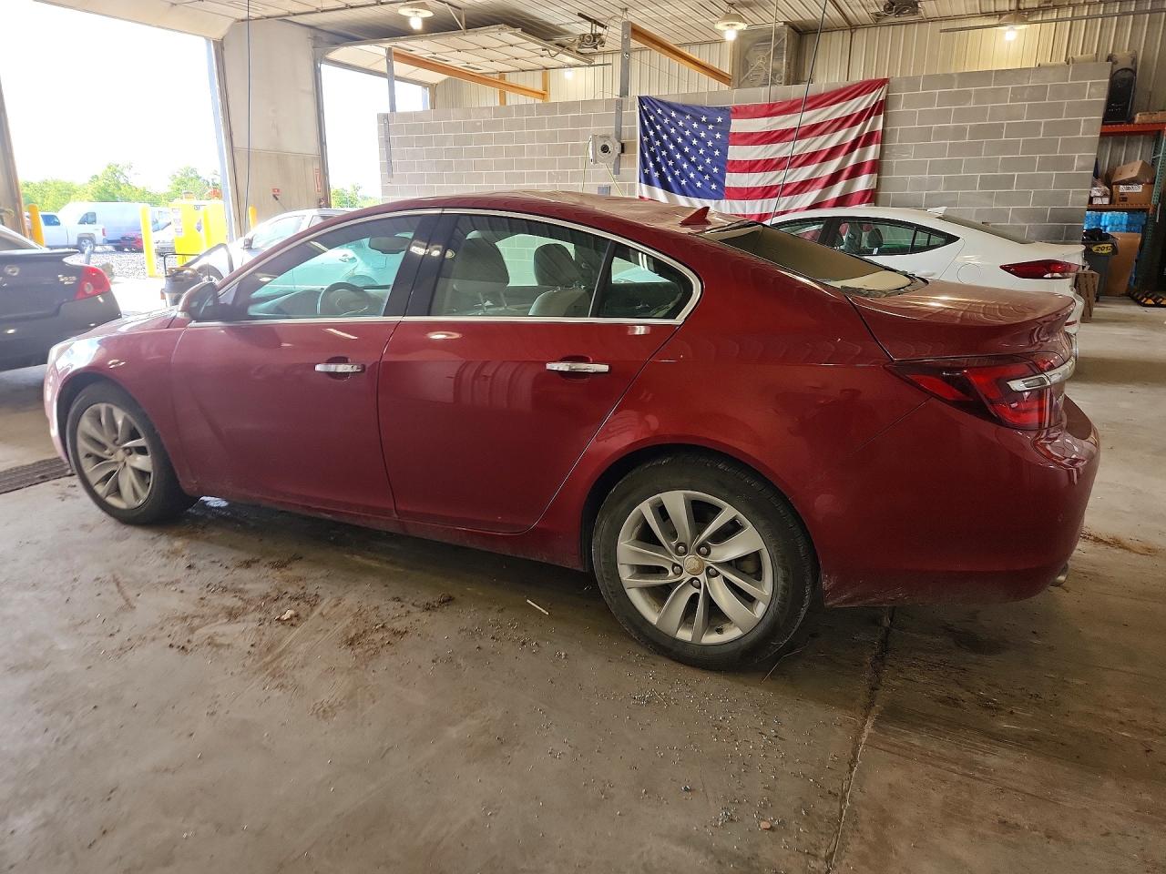 2014 Buick Regal Premium Burgundy vin: 2G4GN5EX5E9262494