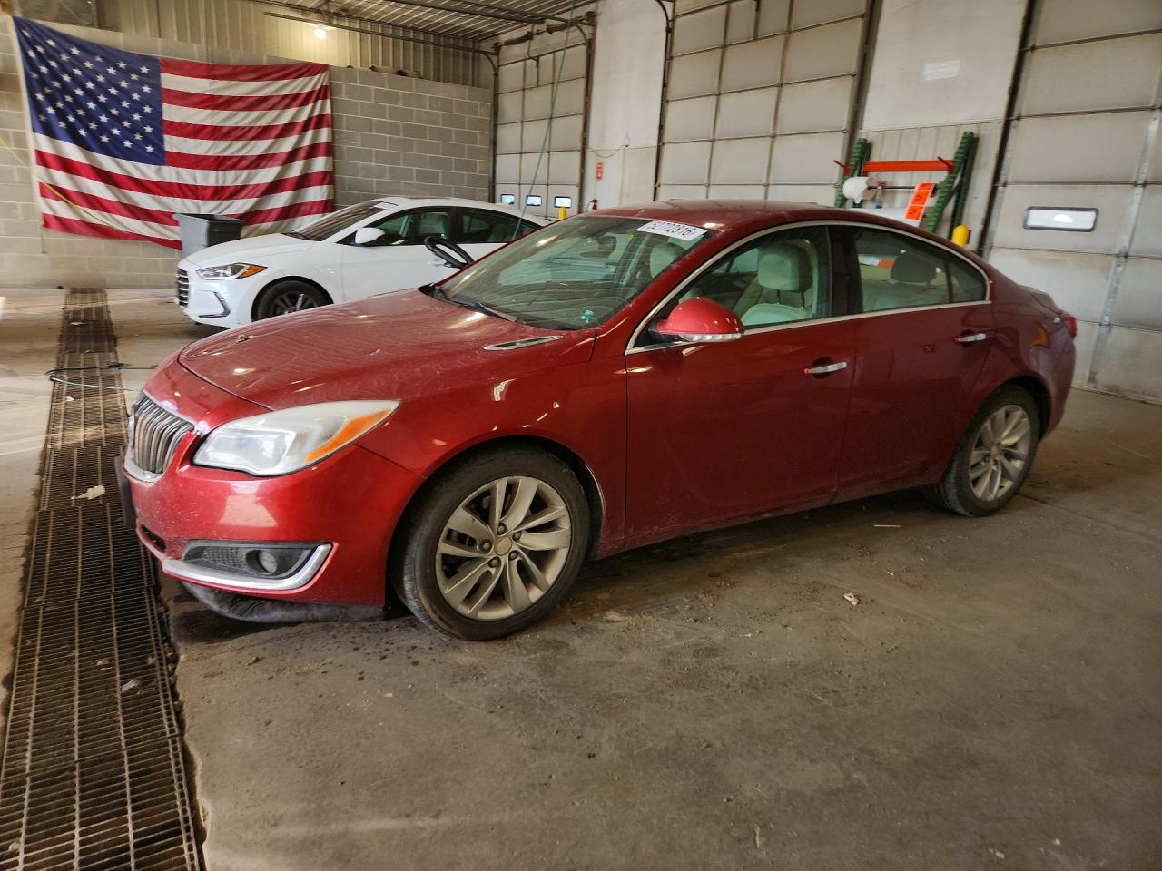 2014 Buick Regal Premium Burgundy vin: 2G4GN5EX5E9262494