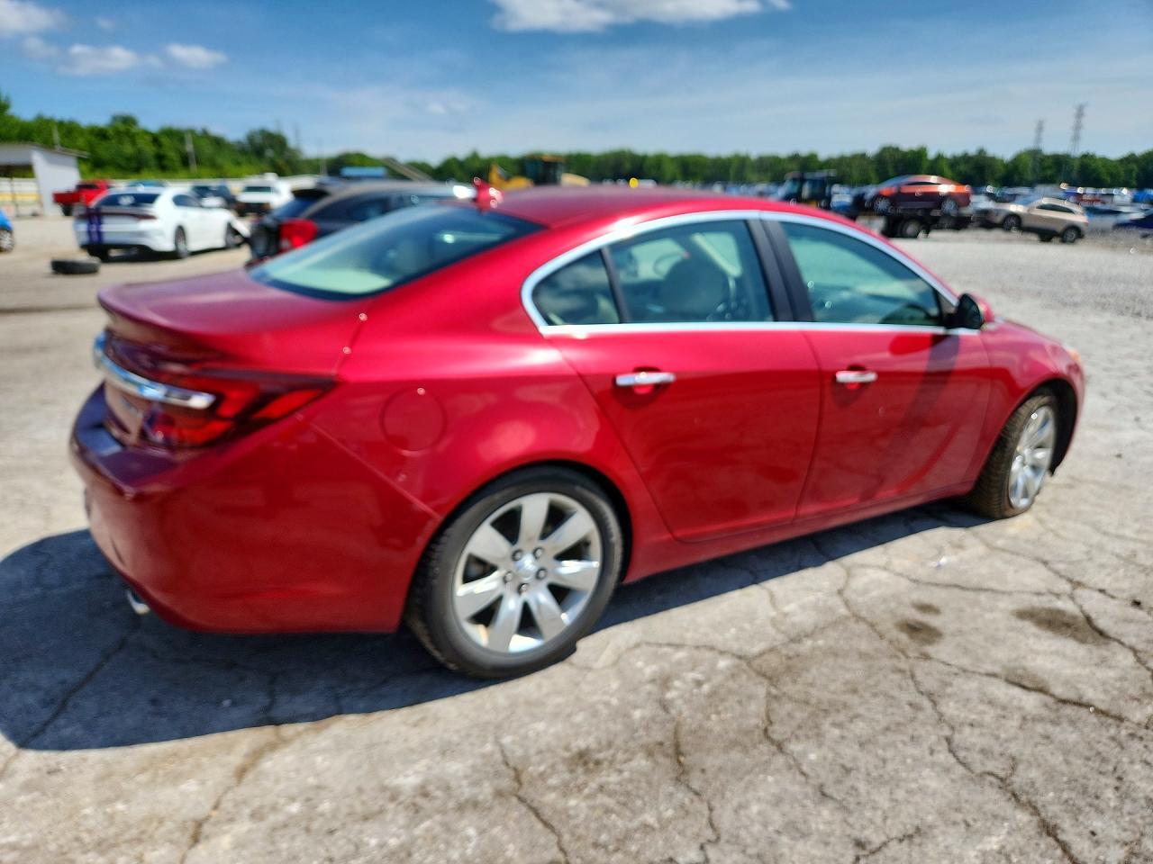 2014 Buick Regal Premium Red vin: 2G4GN5EX5E9286861