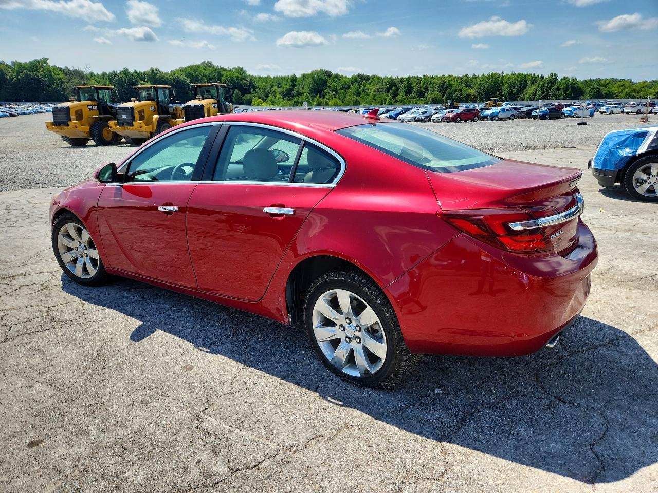 2014 Buick Regal Premium Red vin: 2G4GN5EX5E9286861