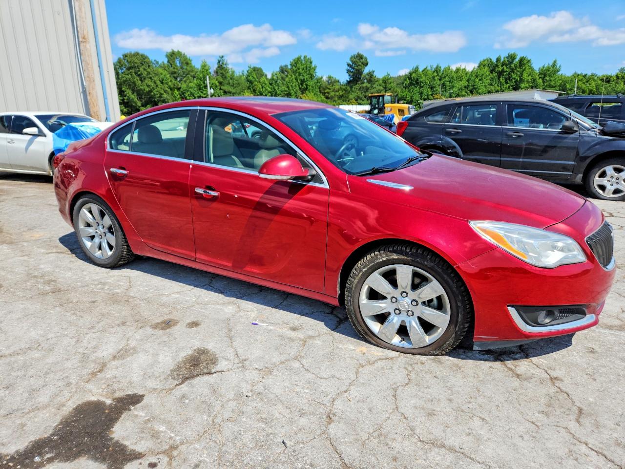 2014 Buick Regal Premium Red vin: 2G4GN5EX5E9286861