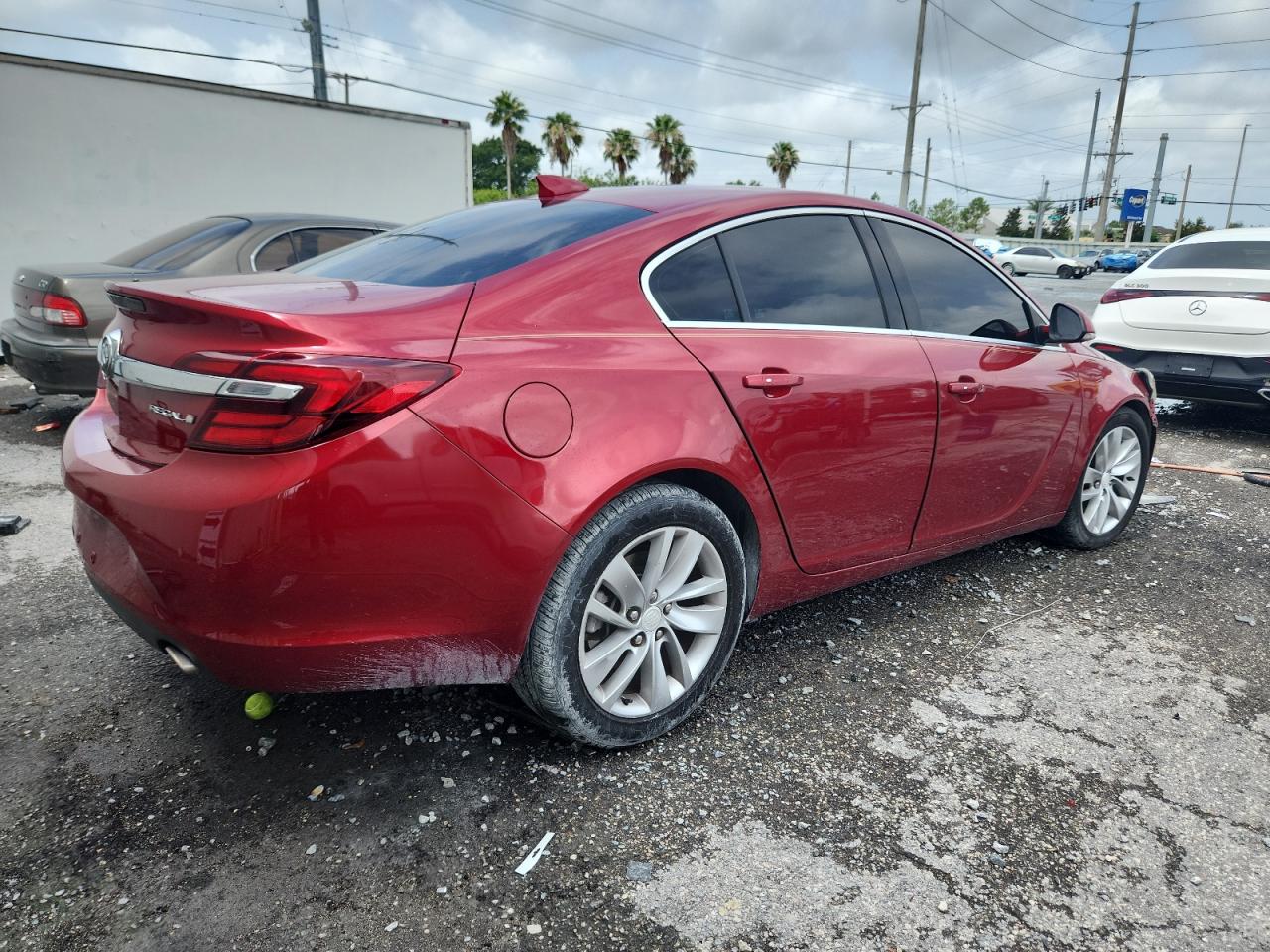 2015 Buick Regal Premium Red vin: 2G4GN5EX5F9167614