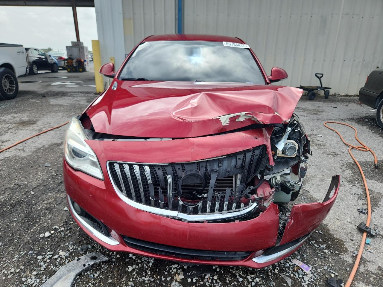 2015 Buick Regal Premium Red vin: 2G4GN5EX5F9167614