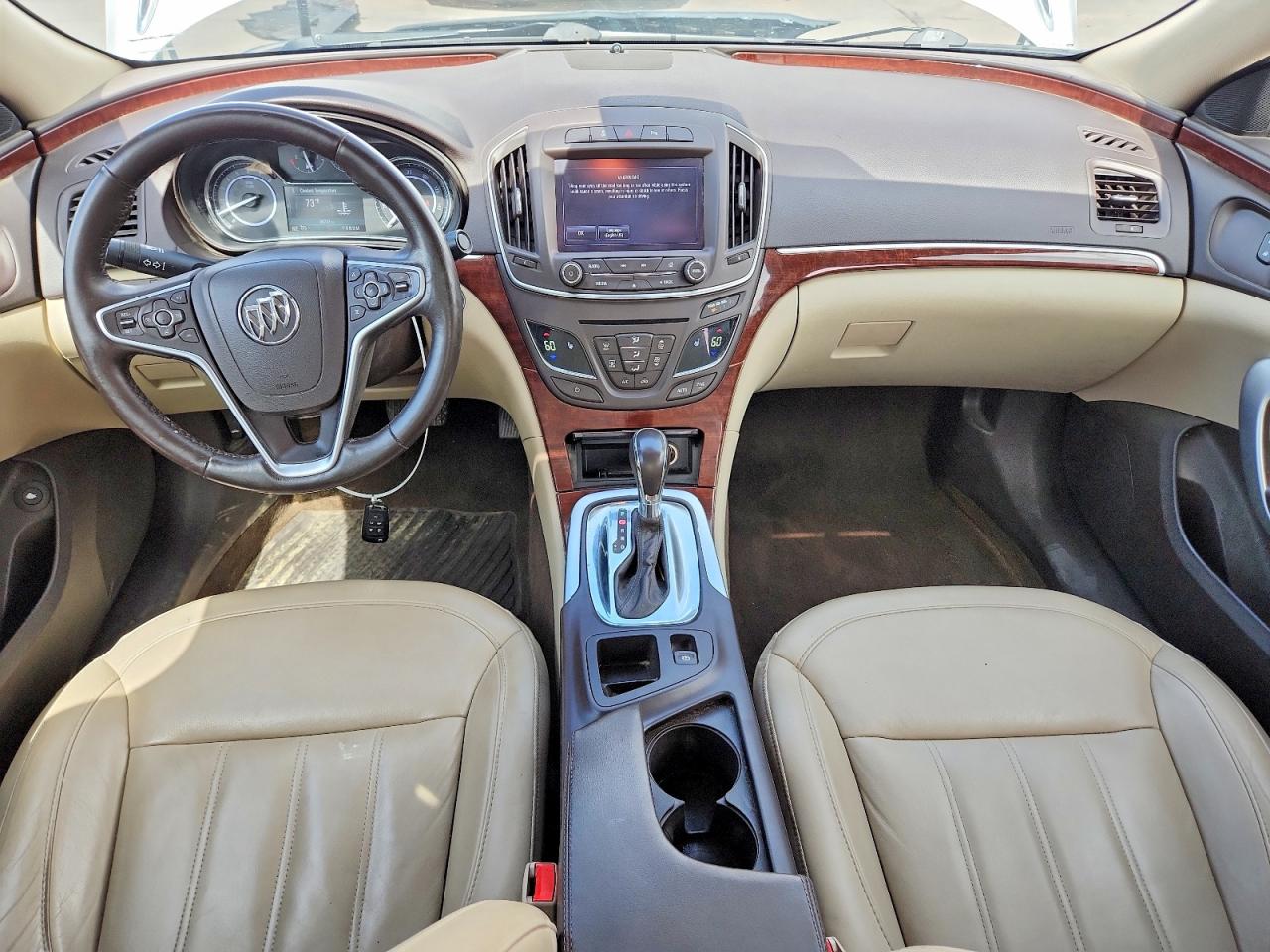2015 Buick Regal Premium White vin: 2G4GN5EX5F9223258