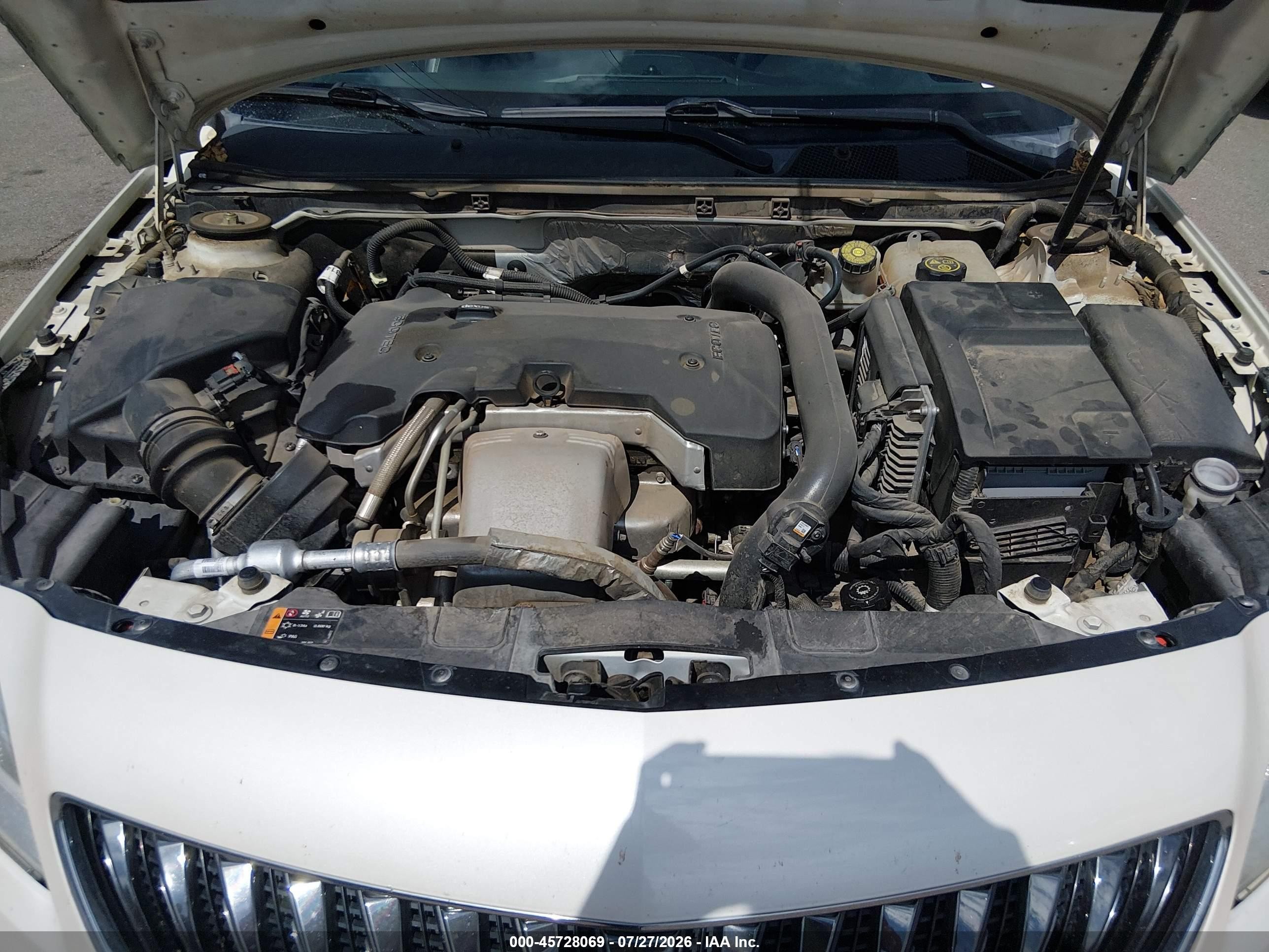 2014 Buick Regal Turbo/e-assist Premium I White vin: 2G4GN5EX6E9162453